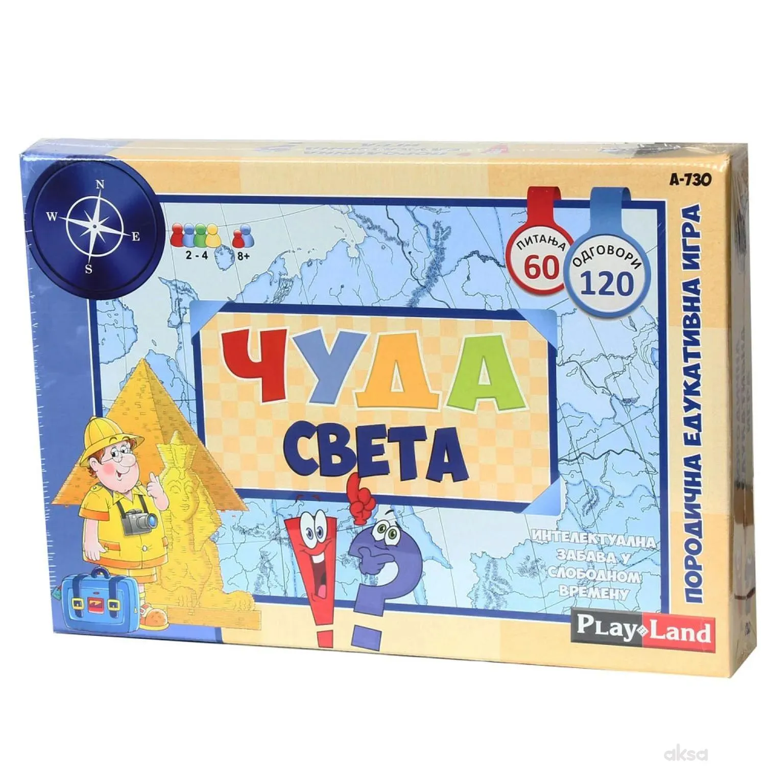 Play land čuda sveta edukativna igra PL730