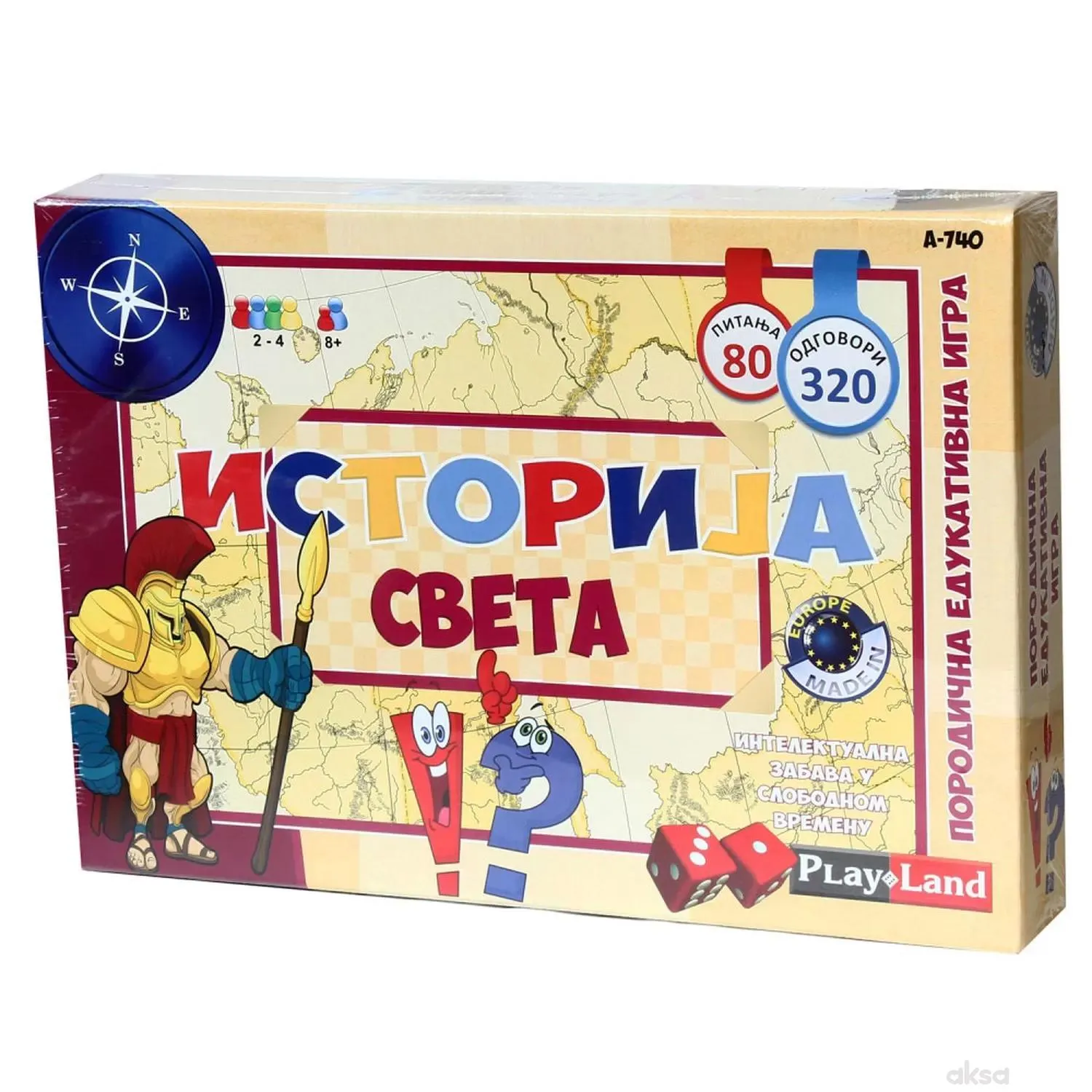 Play land istorija sveta edukativna igra PL740