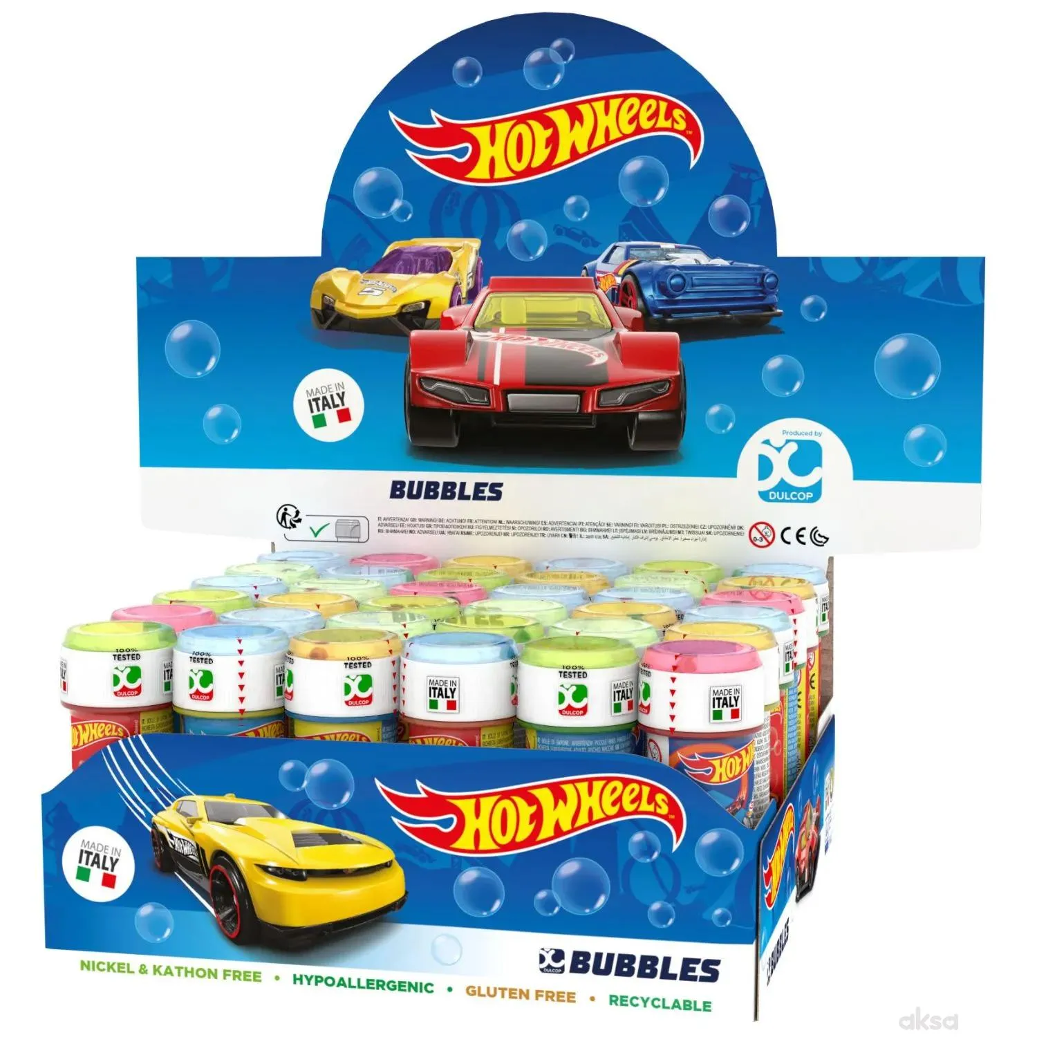 Dulcop puhalica Hot Wheels 60ml
