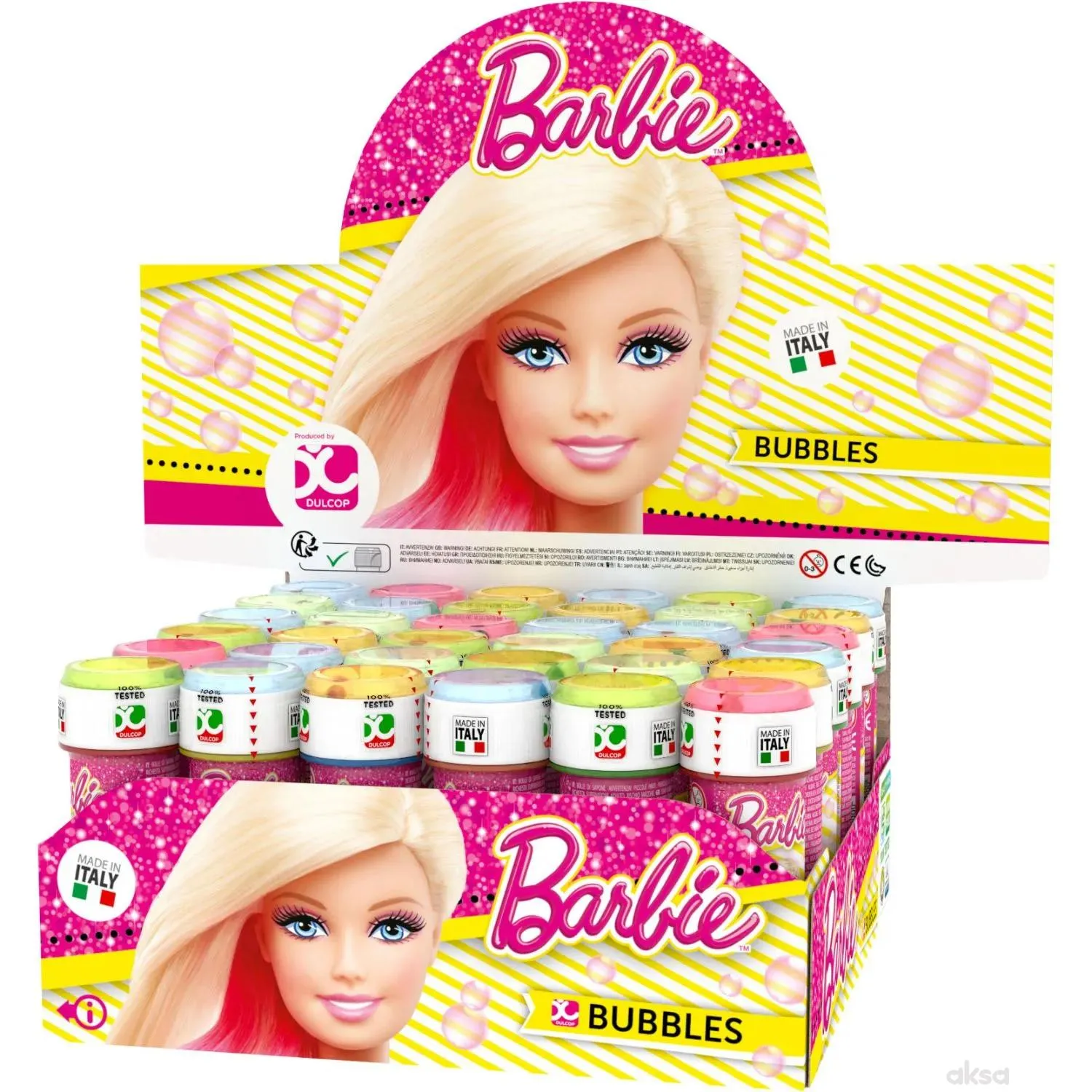 Dulcop puhalica Barbie 60ml 