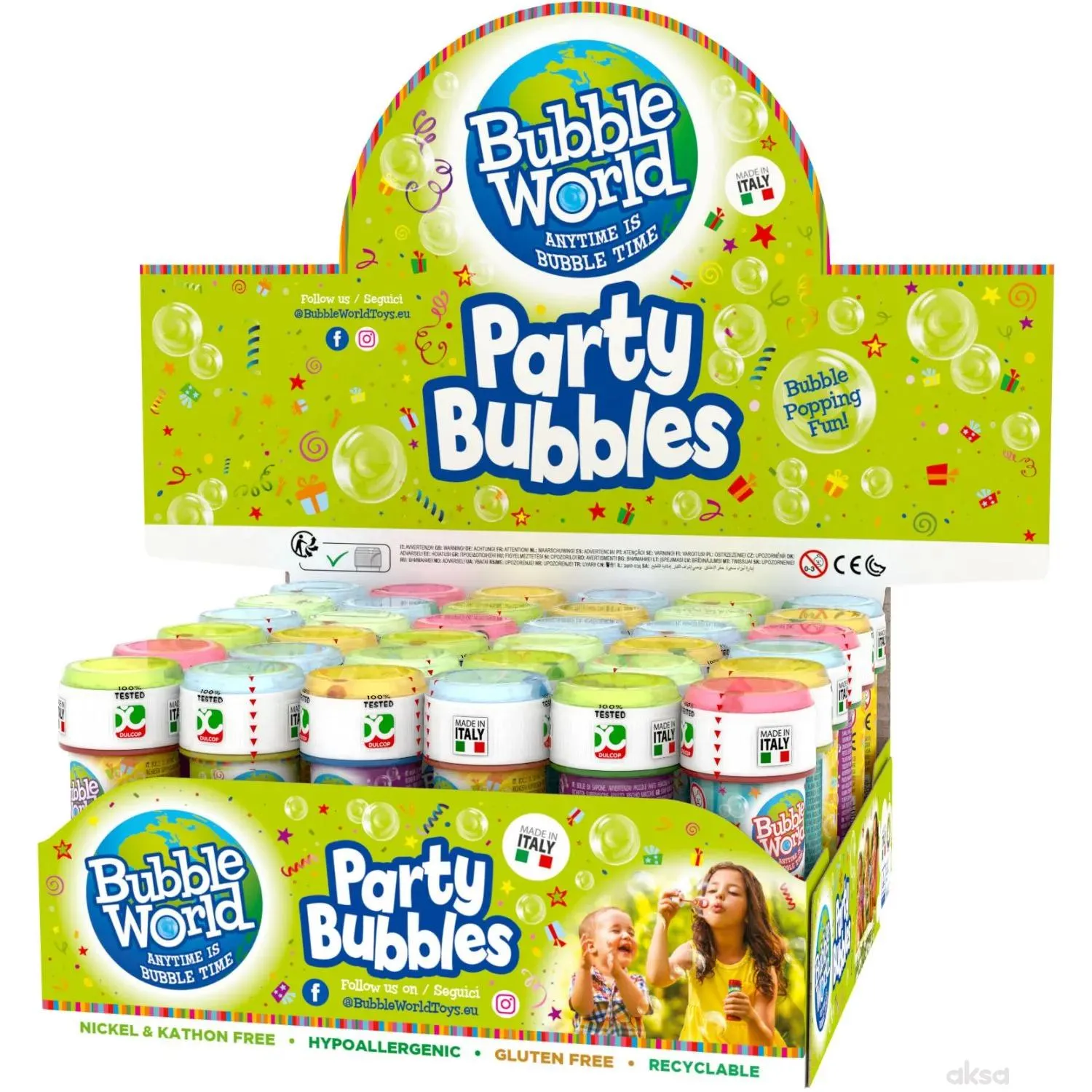 Dulcop puhalica Party bubbles 60ml