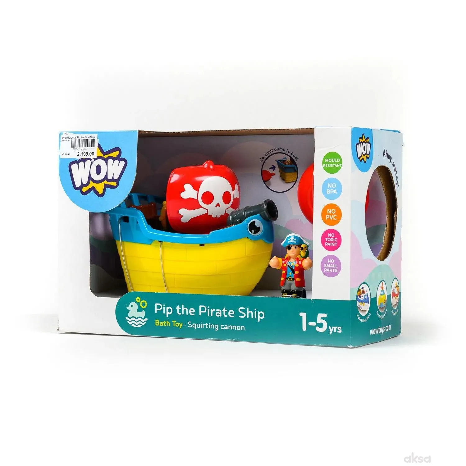 Wow igračka Pip the Pirat Ship