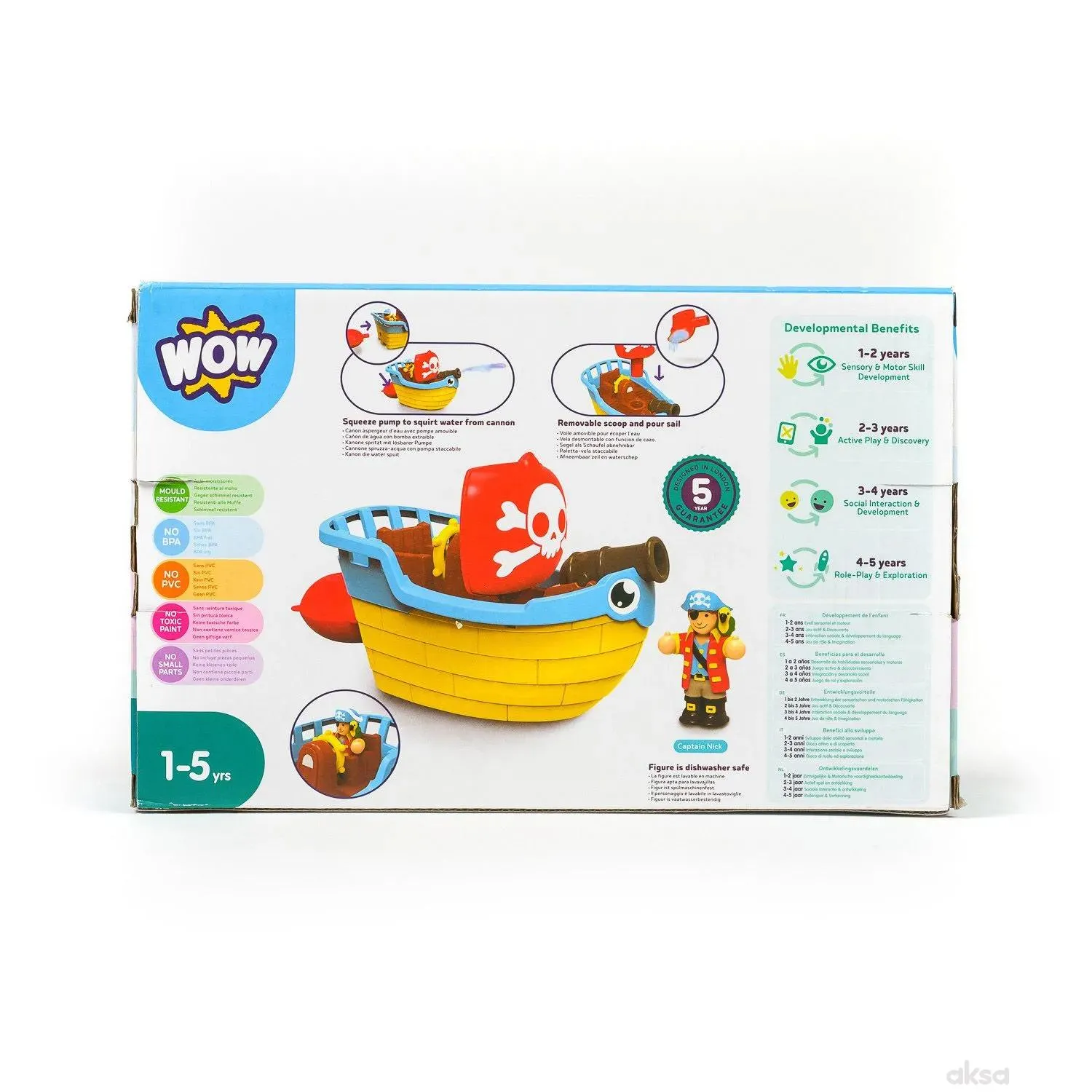 Wow igračka Pip the Pirat Ship