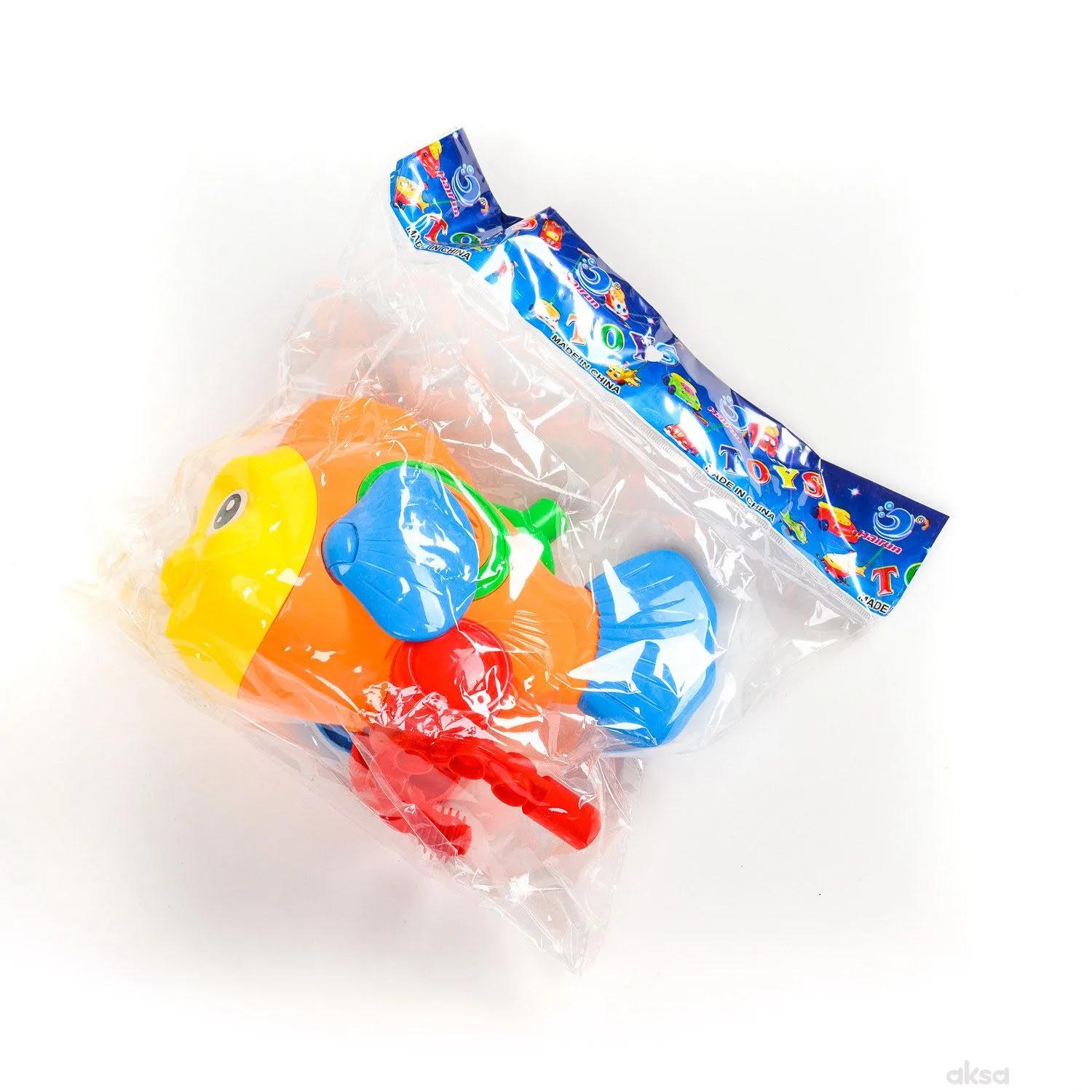 Hk Mini igračka guralica riba