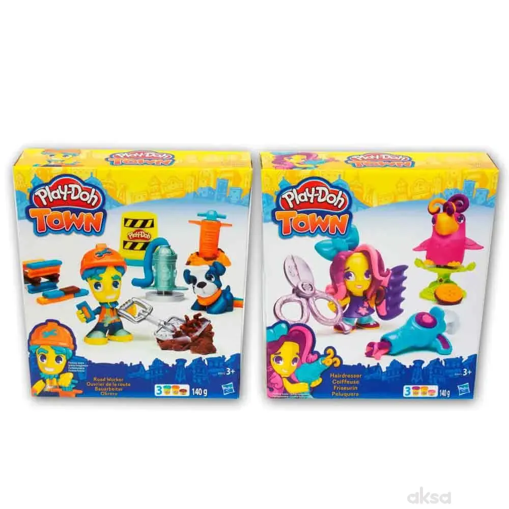 Play-doh town set frizer i papagaj