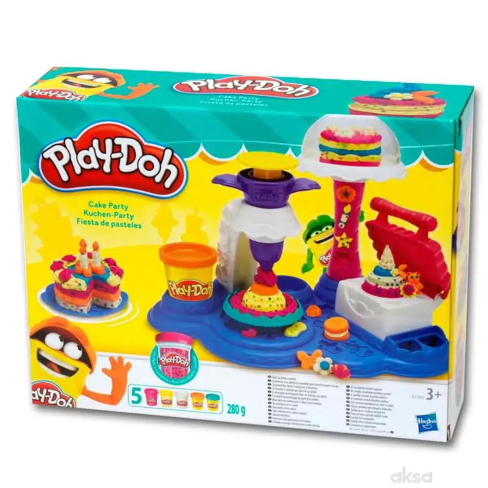 Play-doh plastelin set za pravljenje torti 