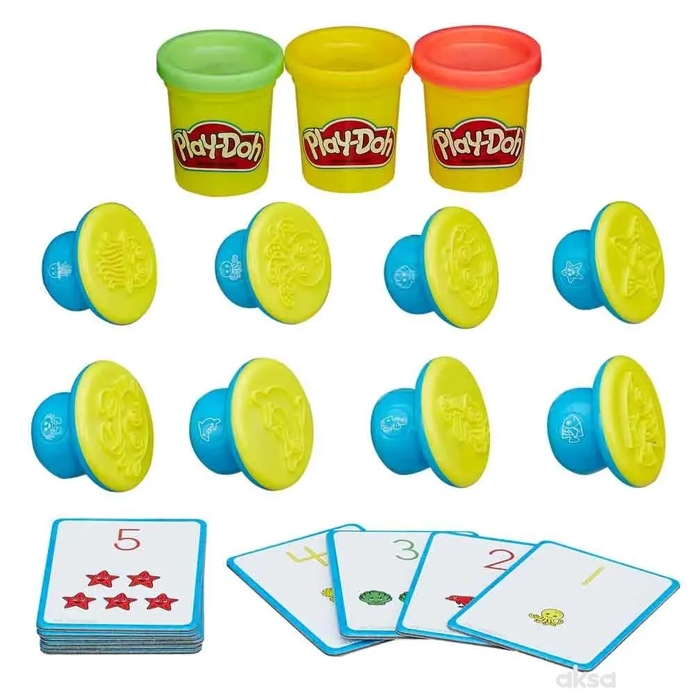 Play-doh plastelin set brojevi 