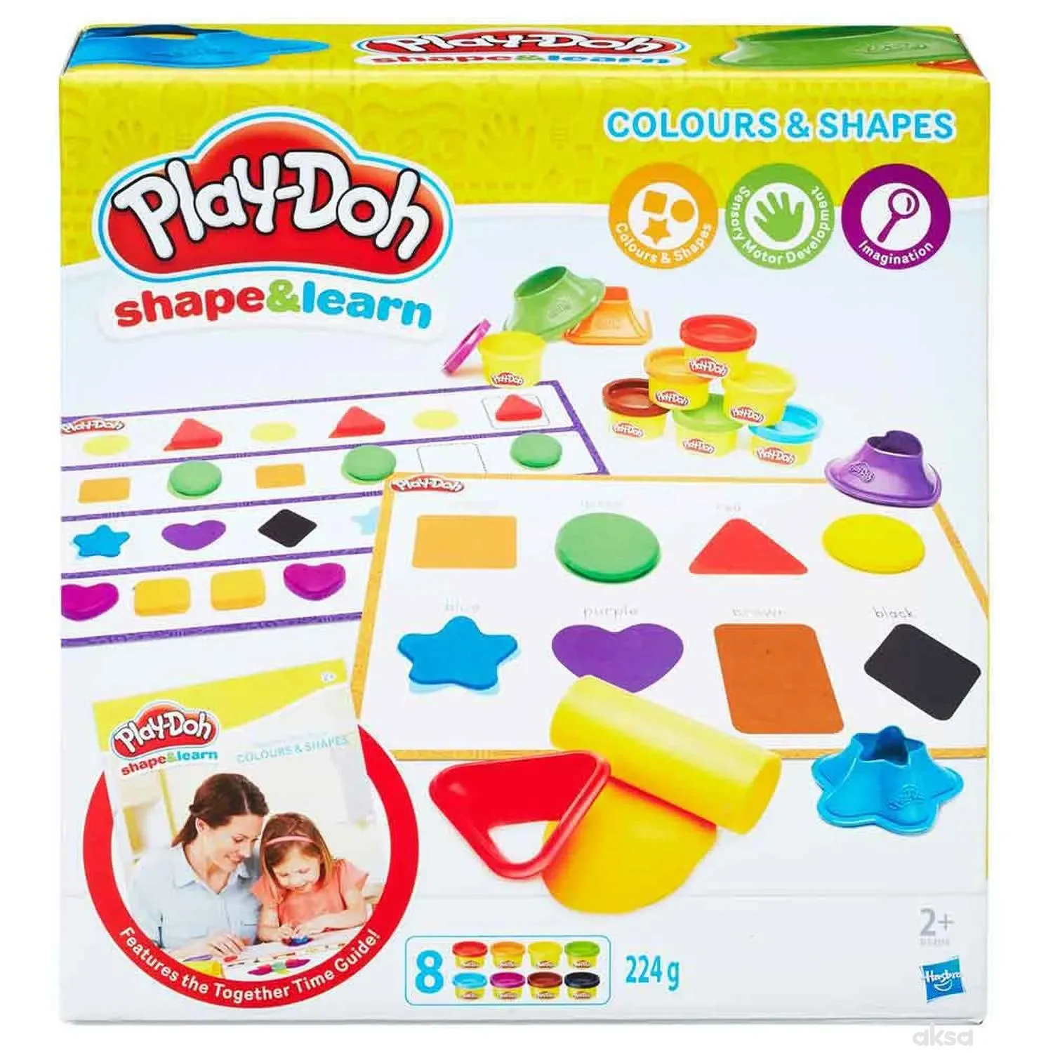 Play-doh plastelin set boje i oblici