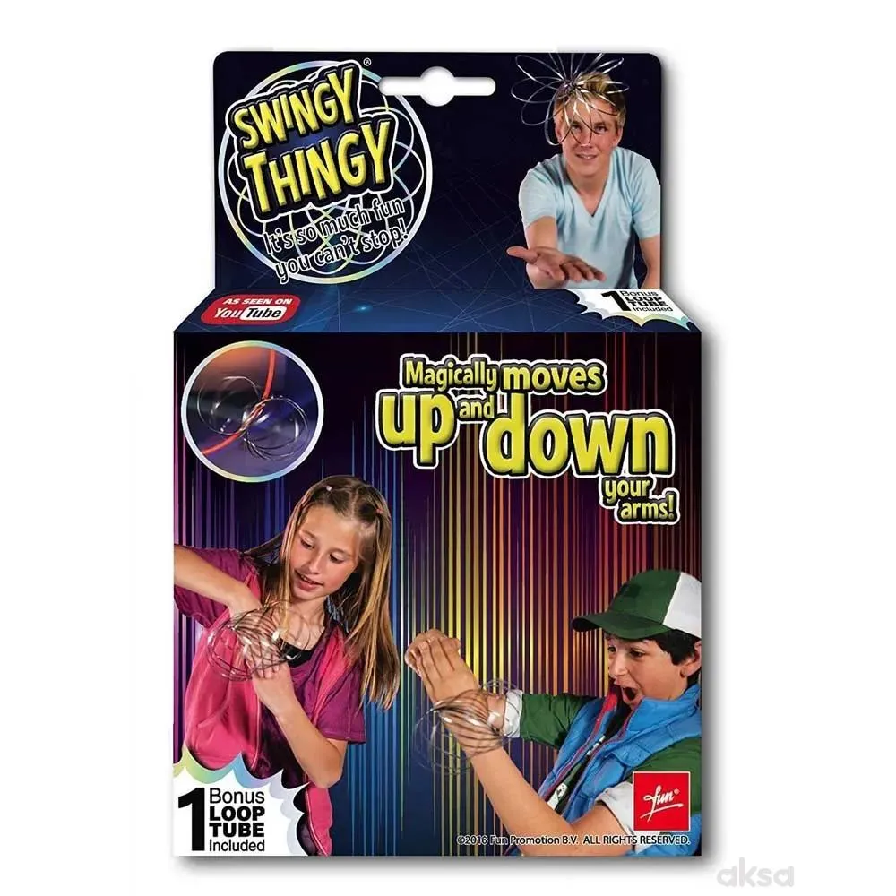 Fun promotion swingy thingy