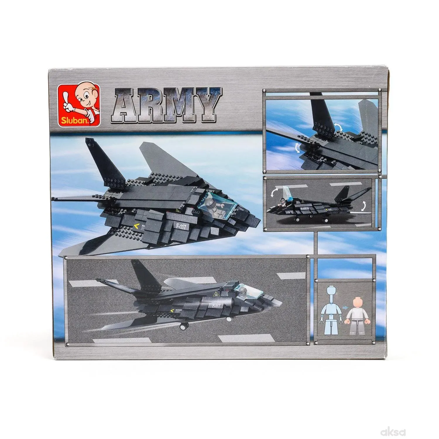 Sluban kocke, nevidljivi bombarder, 209kom