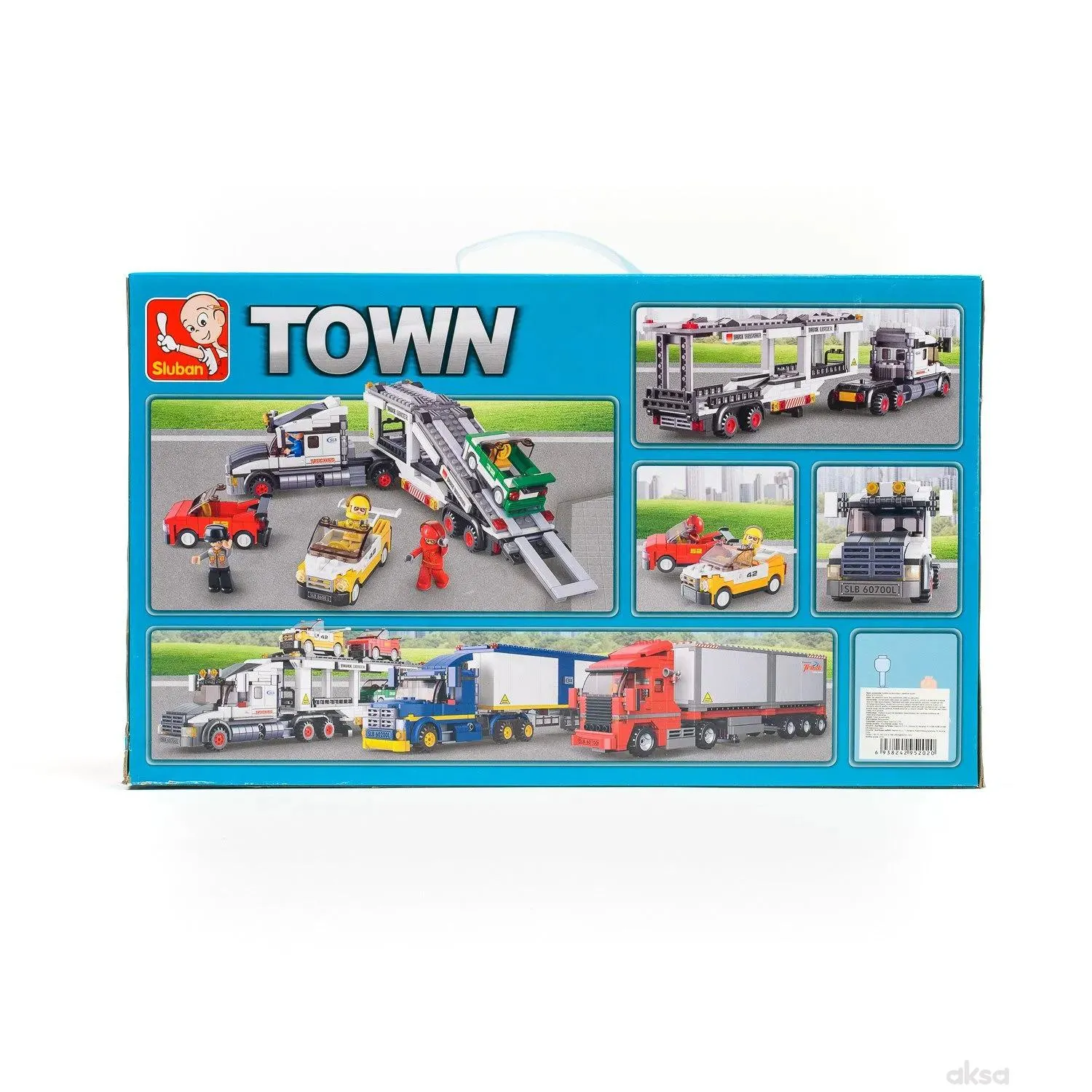 Sluban kocke, kamion transporter, 638 kom