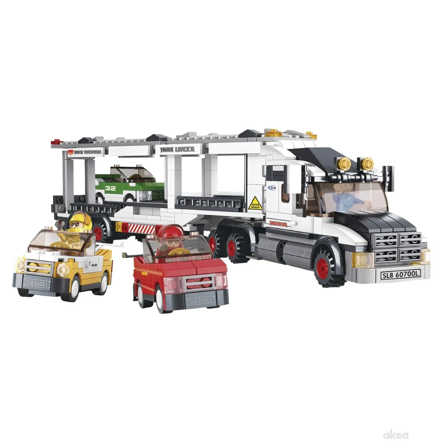 Sluban kocke, kamion transporter, 638 kom