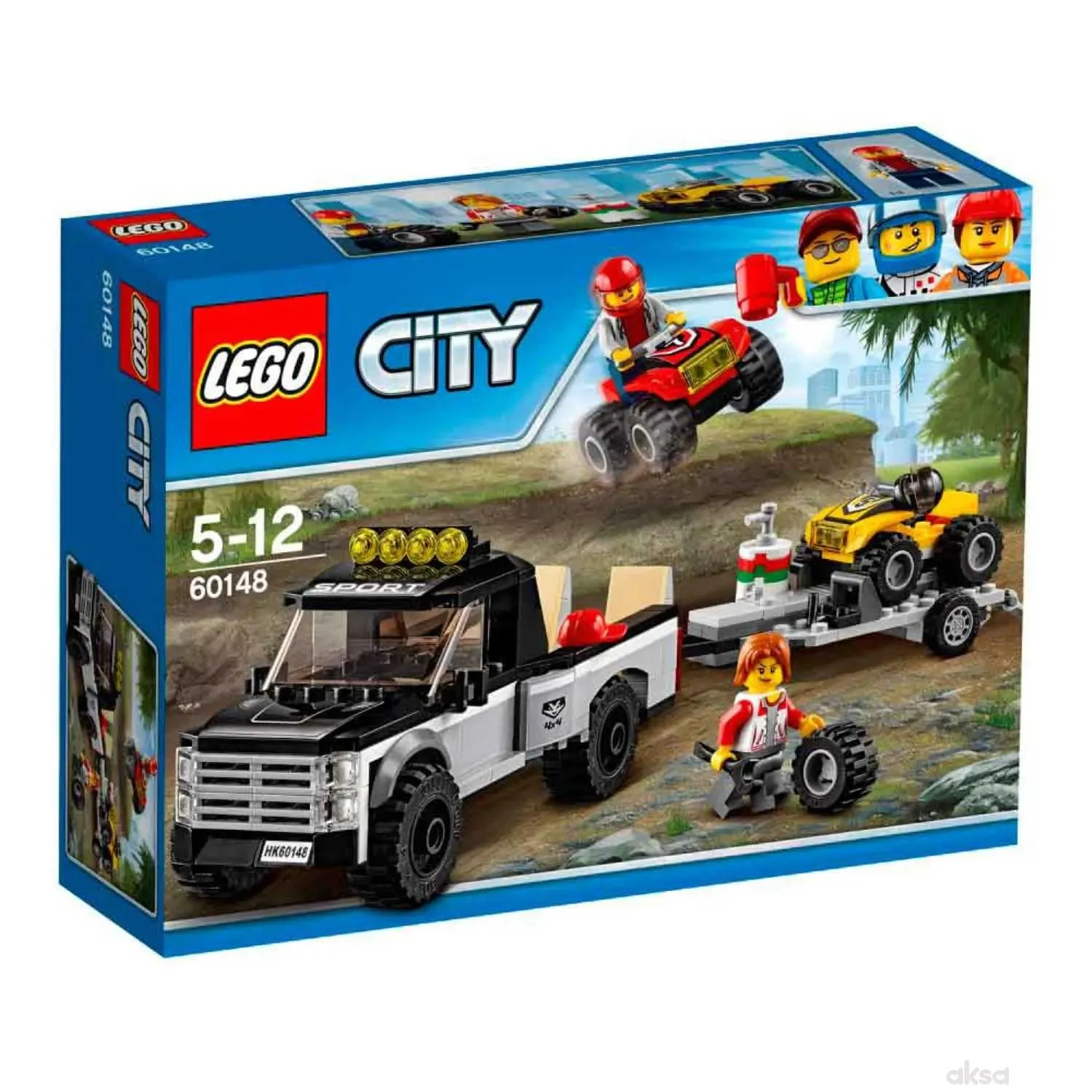 Lego city atv race team 