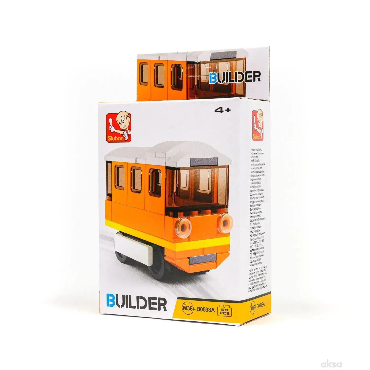 Sluban kocke, tramvaj, 59 kom