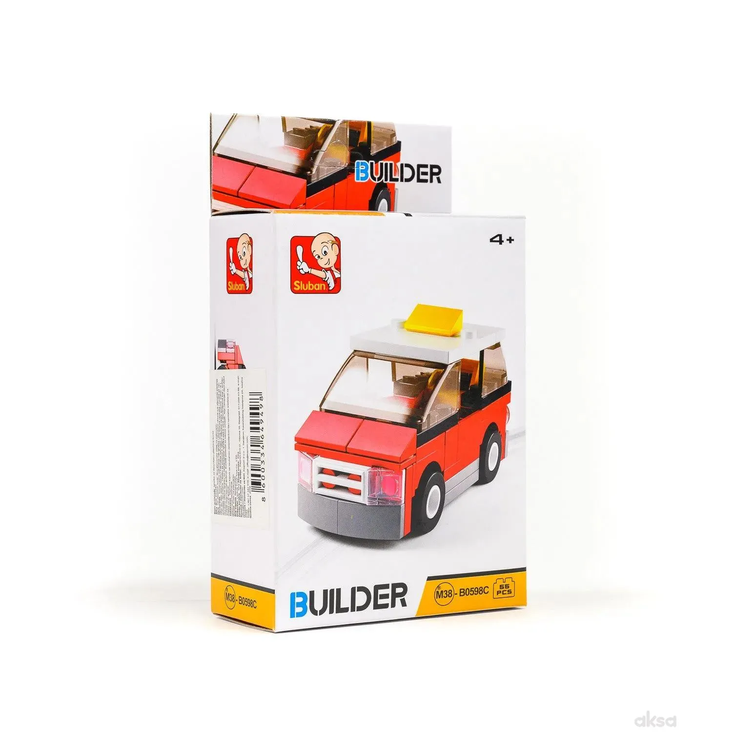 Sluban kocke, taxi, 55 kom