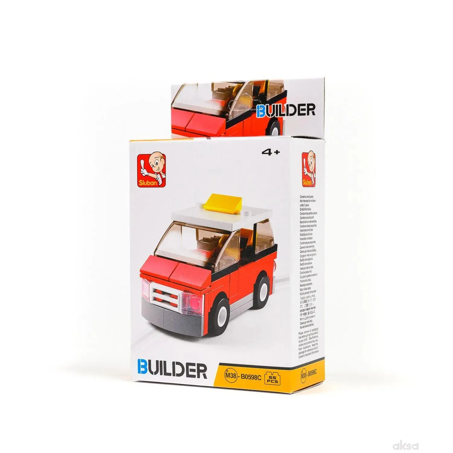 Sluban kocke, taxi, 55 kom