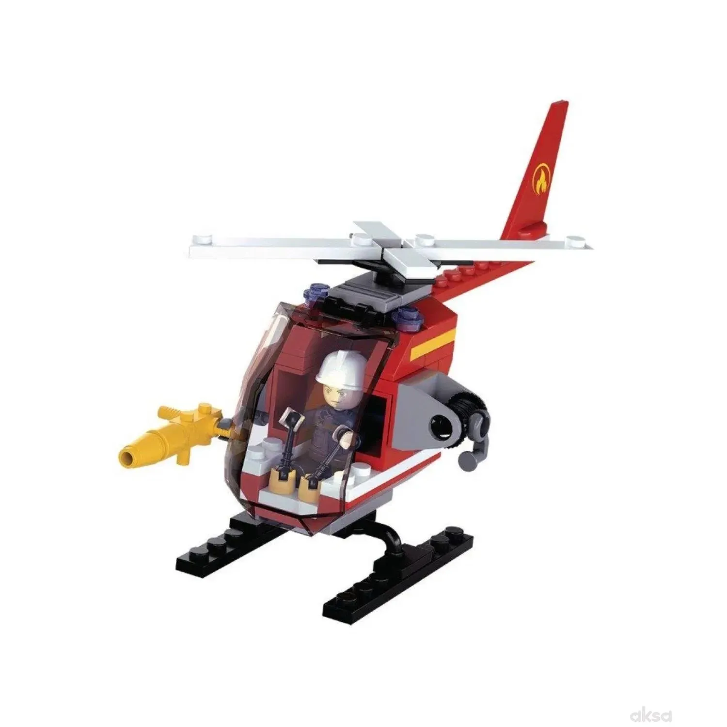Şluban kocke, mali vatrogasni helikopter, 80 kom 