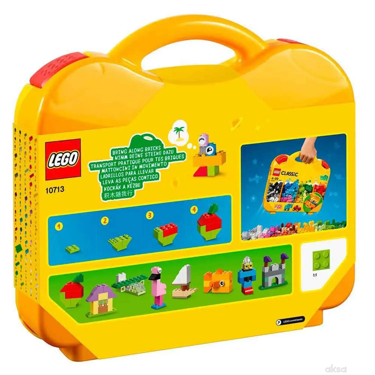 Lego classic creative suitcase 