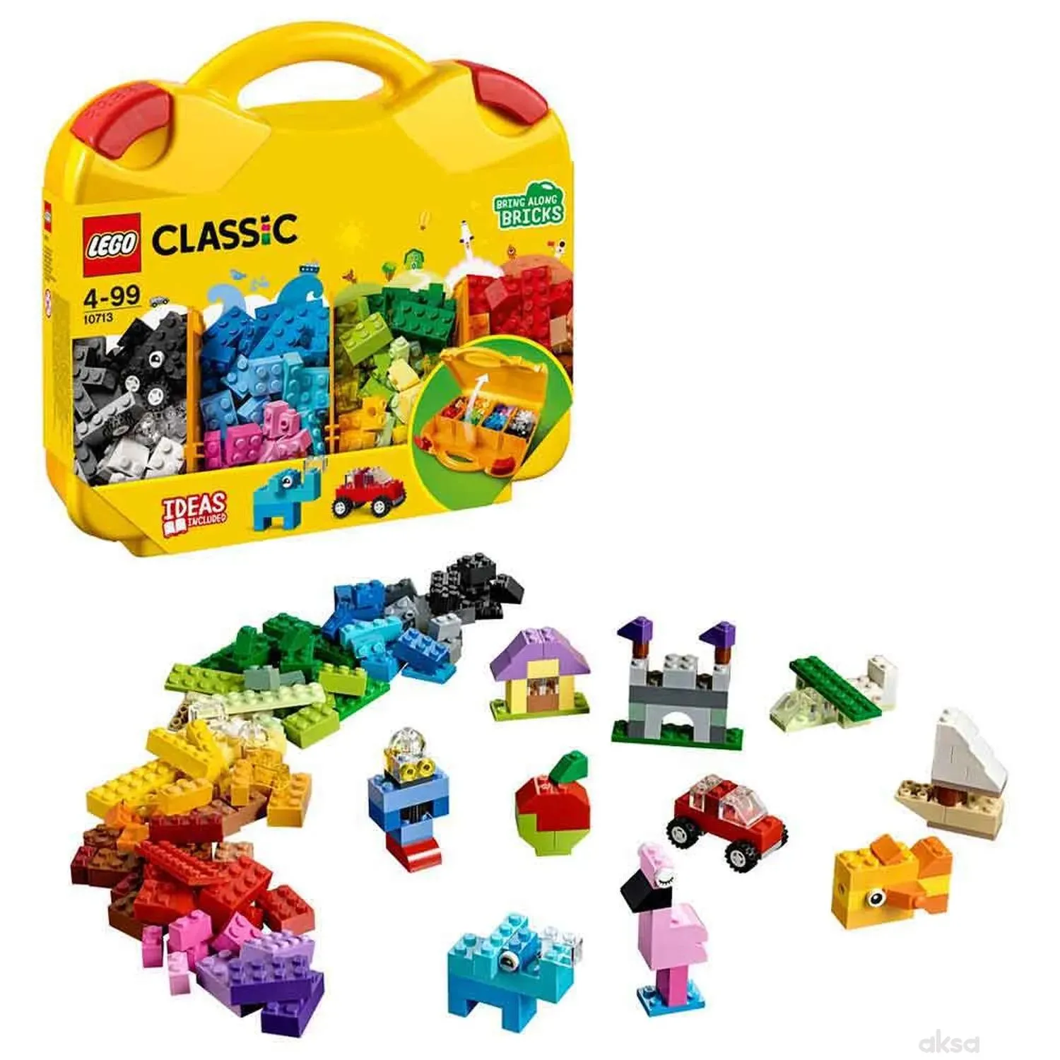 Lego classic creative suitcase 