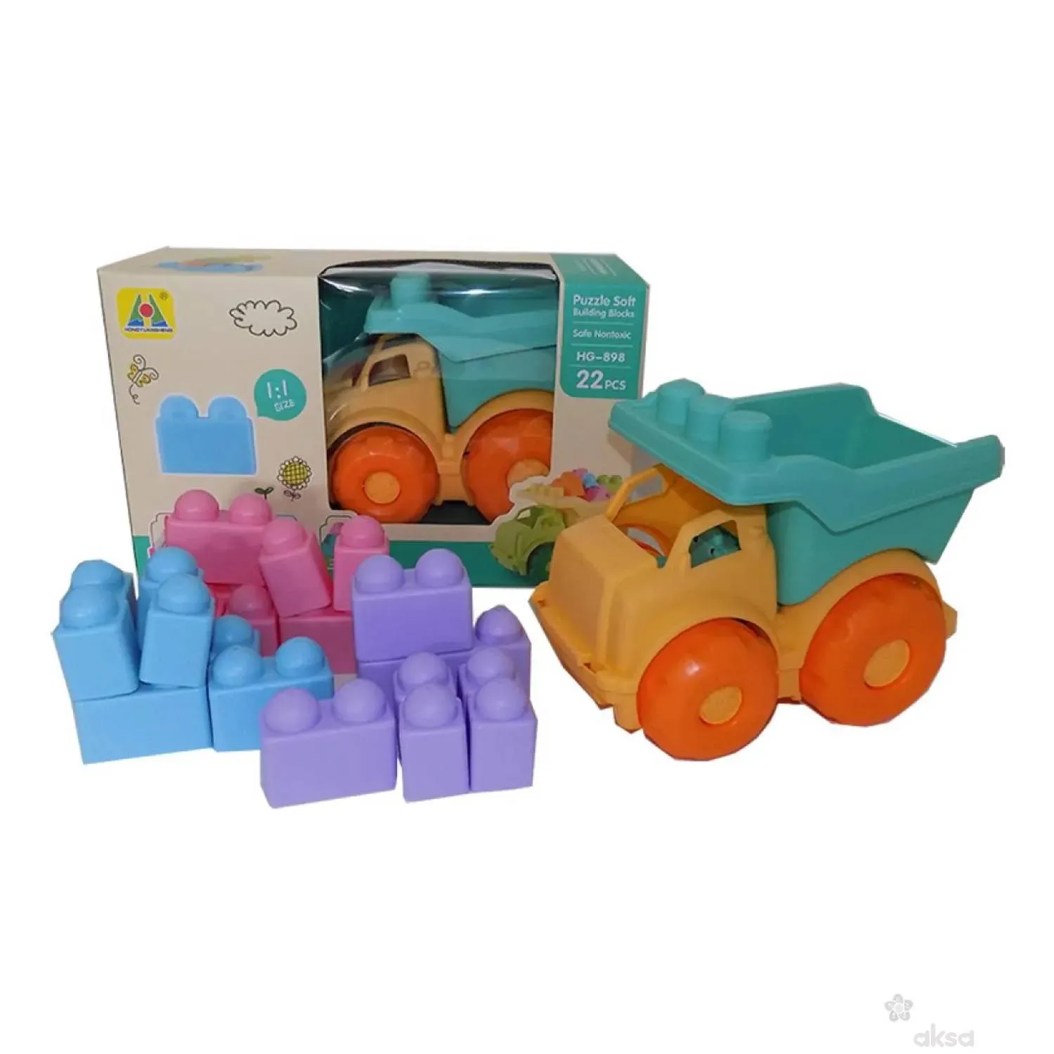 Baby Mekani Kamion I Kocke 22 dijela