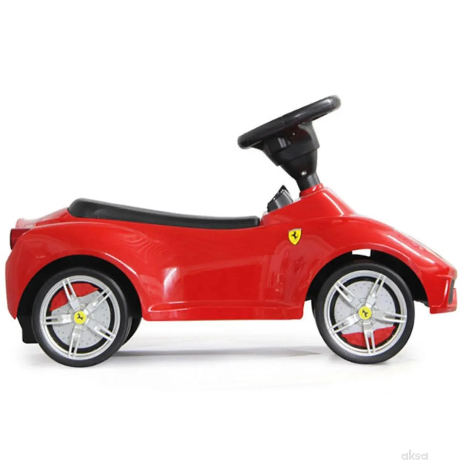 Rastar guralica Ferrari - žut, crv