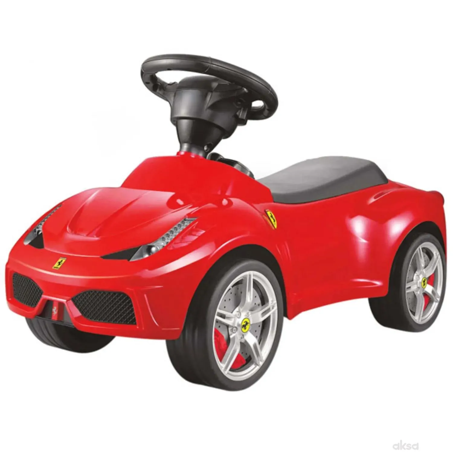 Rastar guralica Ferrari - žut, crv