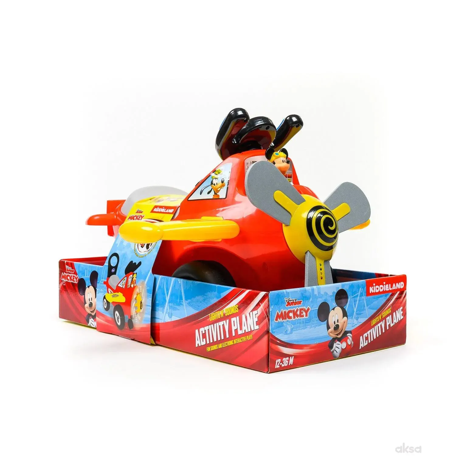 Kiddieland guralica Mickey aviončić