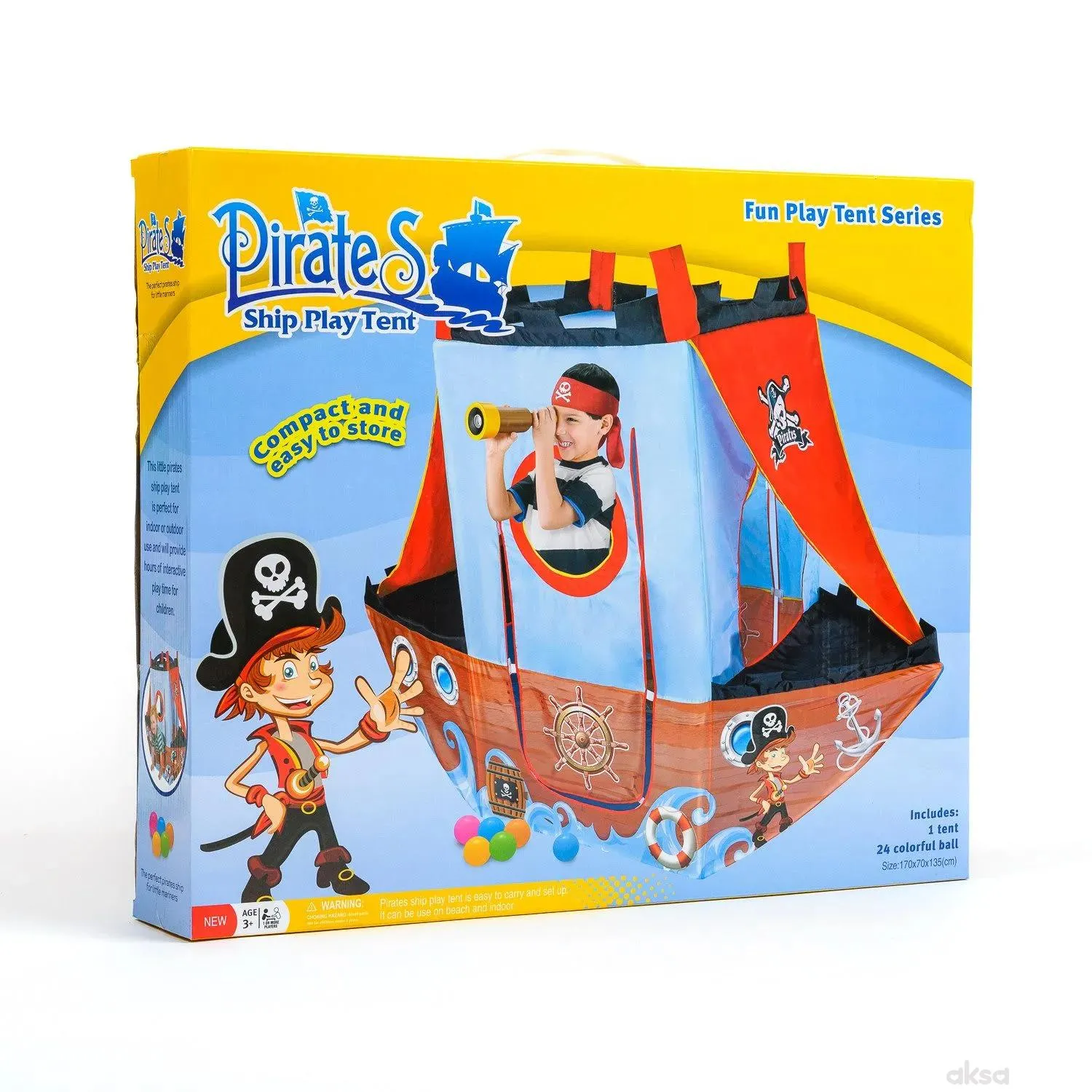 Qunsheng Toys, igračka piratski šator