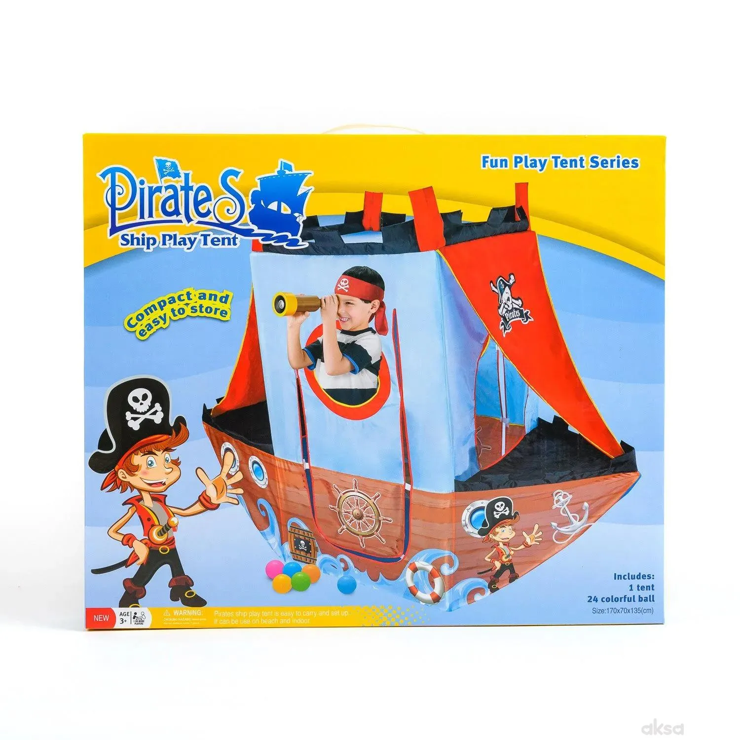 Qunsheng Toys, igračka piratski šator 