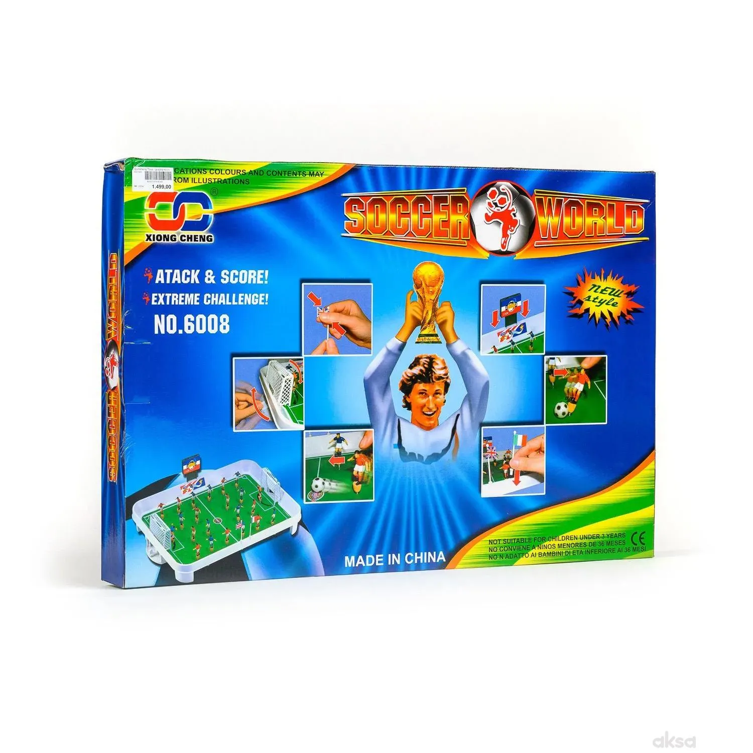 Qunsheng Toys, igračka stoni fudbal, veliki
