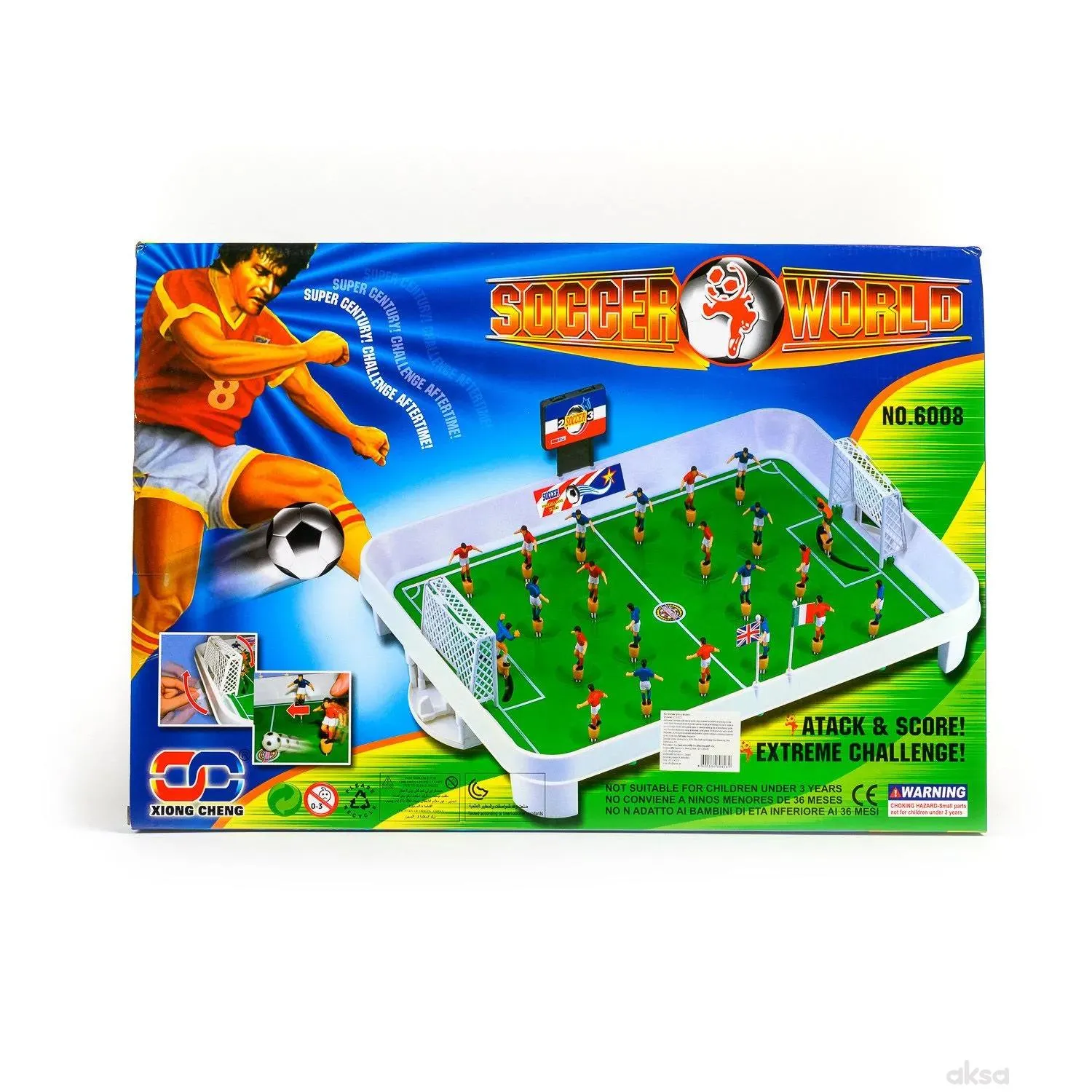 Qunsheng Toys, igračka stoni fudbal, veliki