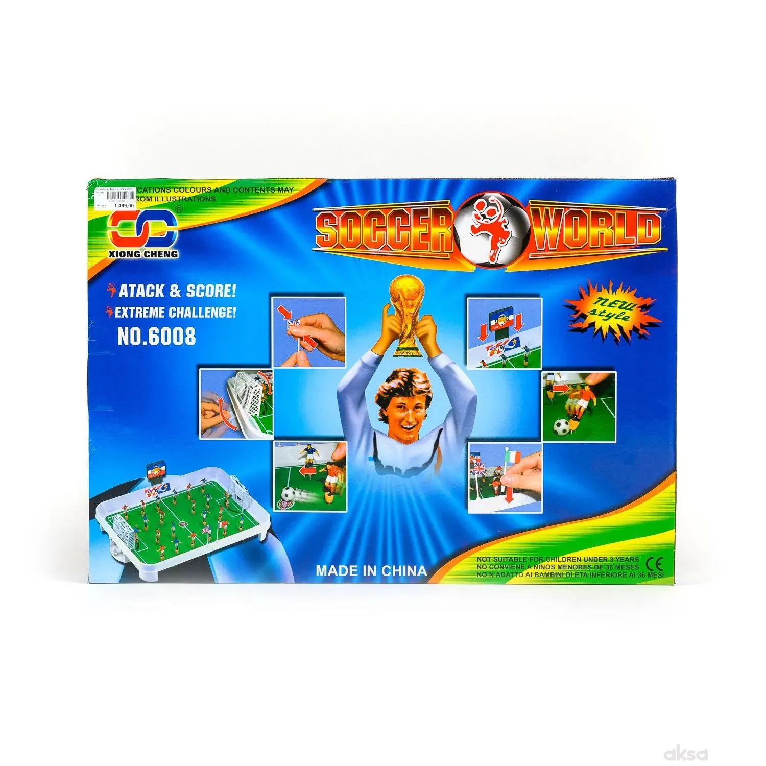 Qunsheng Toys, igračka stoni fudbal, veliki