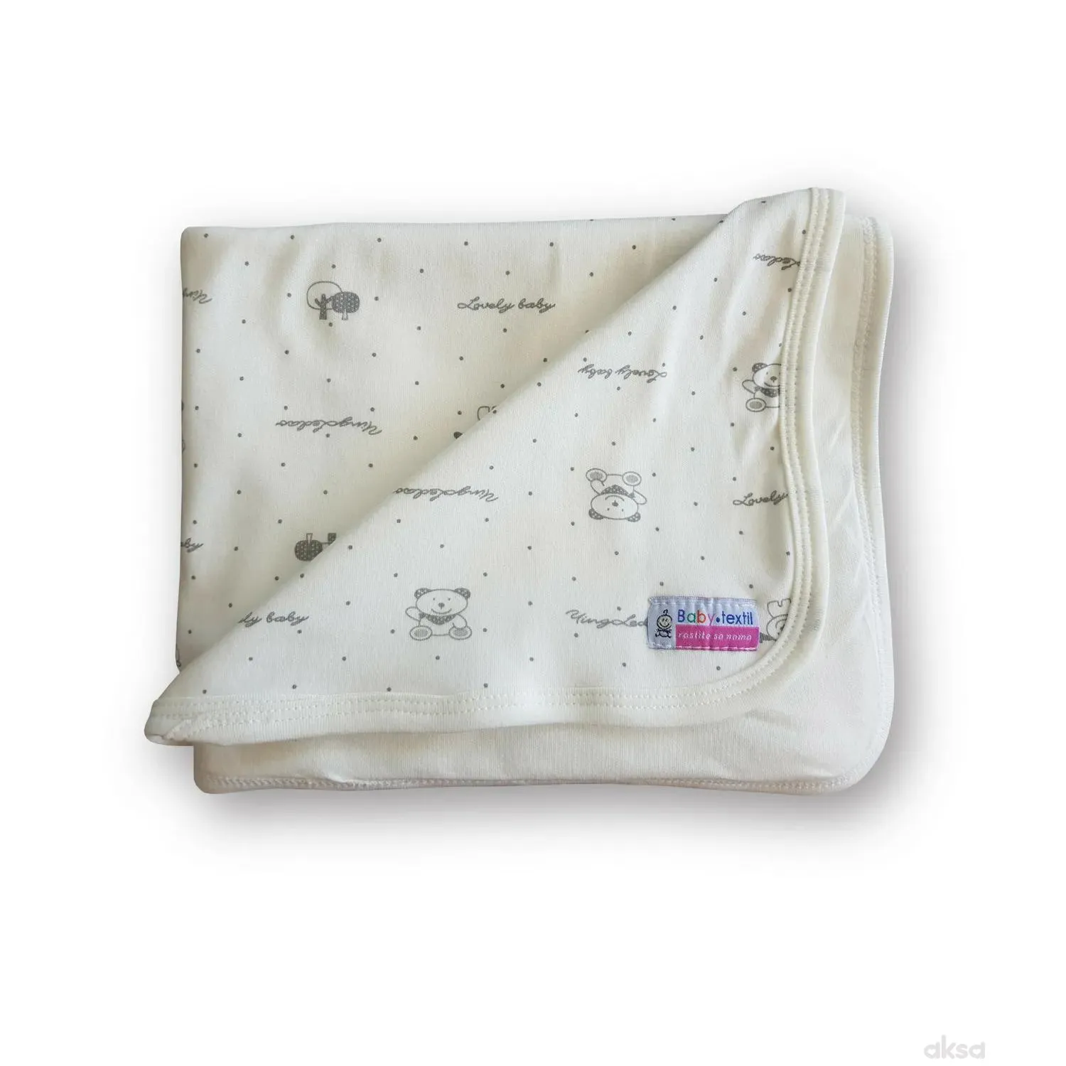 Textil prekrivač medo,80x90CM