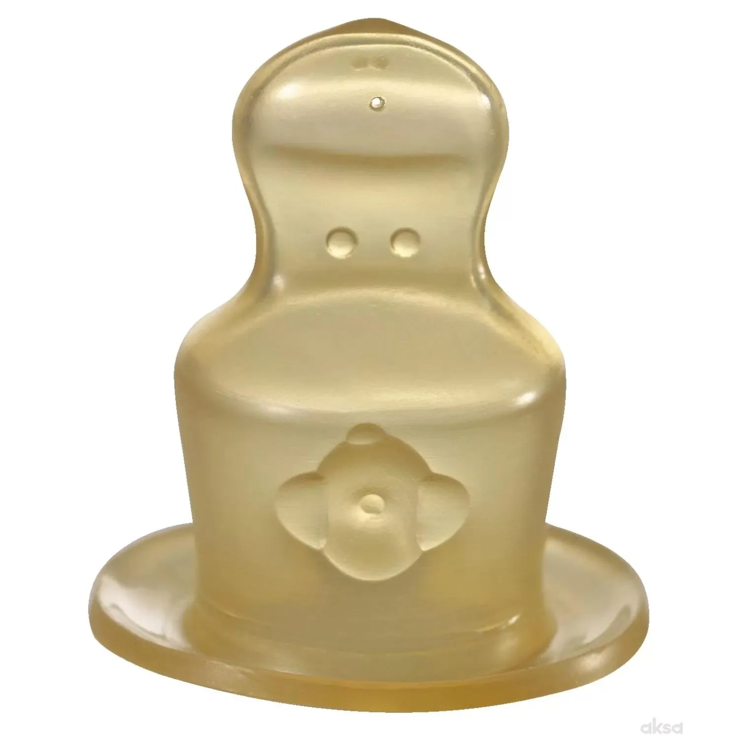 Nip PP flašica Family Unisex 125 ml sa kaučuk cuclom za čaj 0-6m