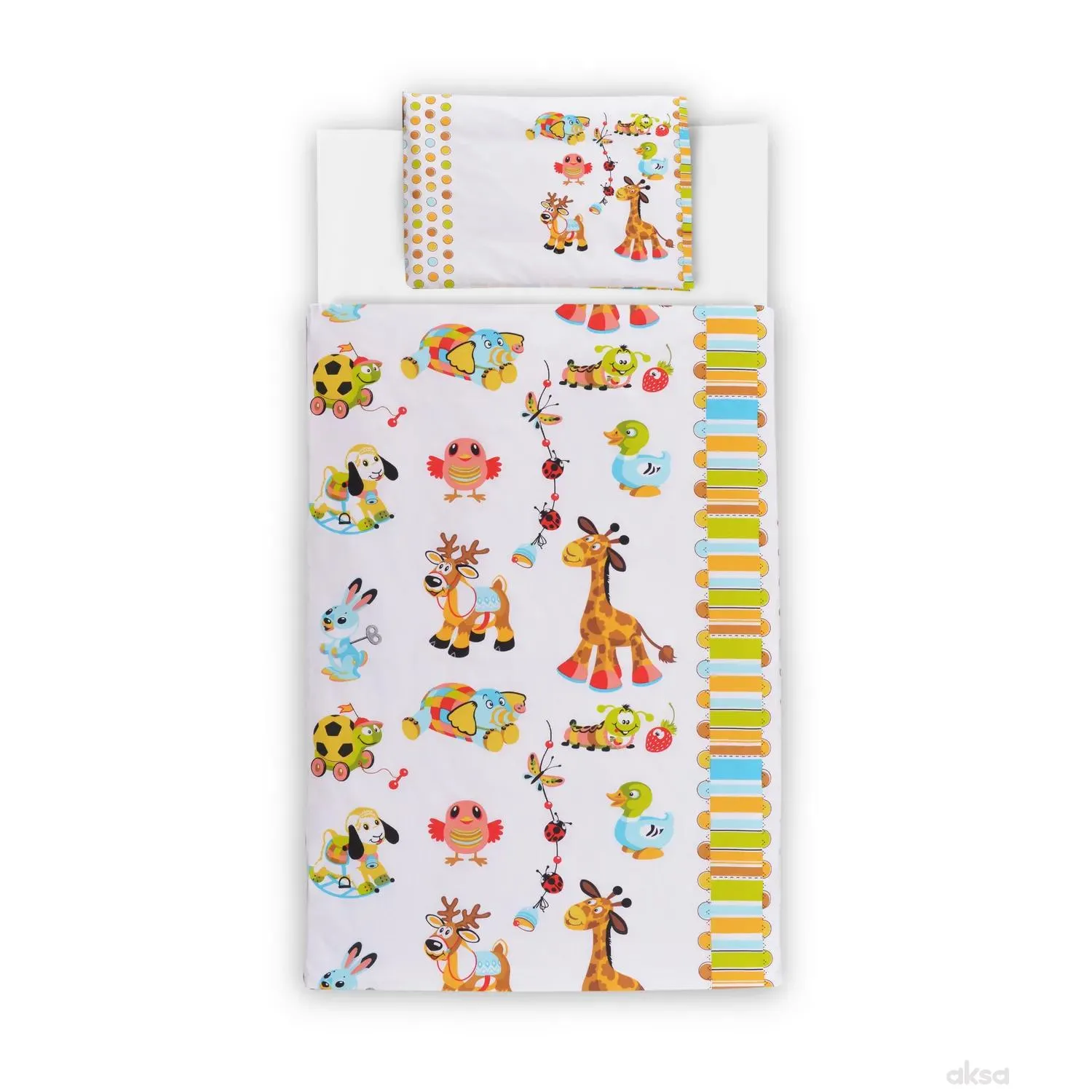 Baby Textil posteljinaBaby animals 3/1,80x120CM 