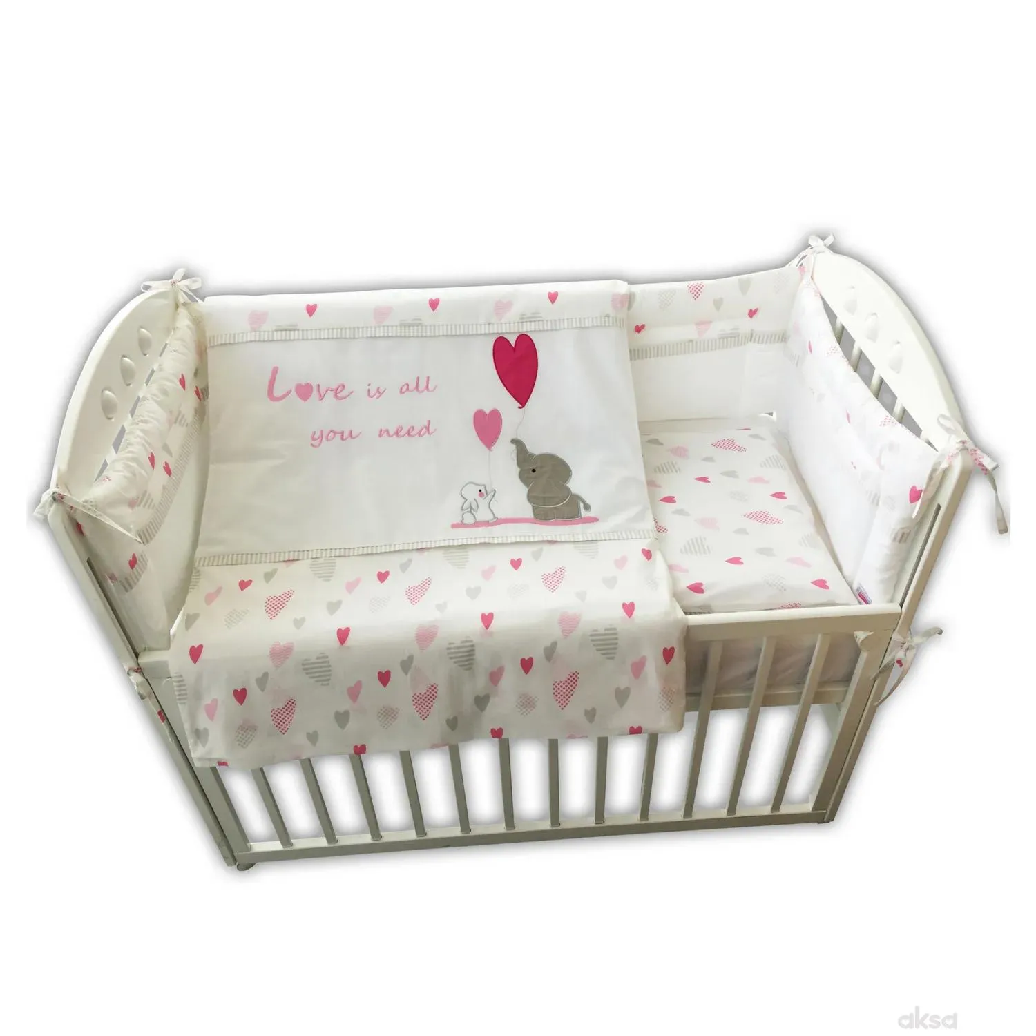 Baby Textil posteljina Slon i zeko,6/1,80x120CM