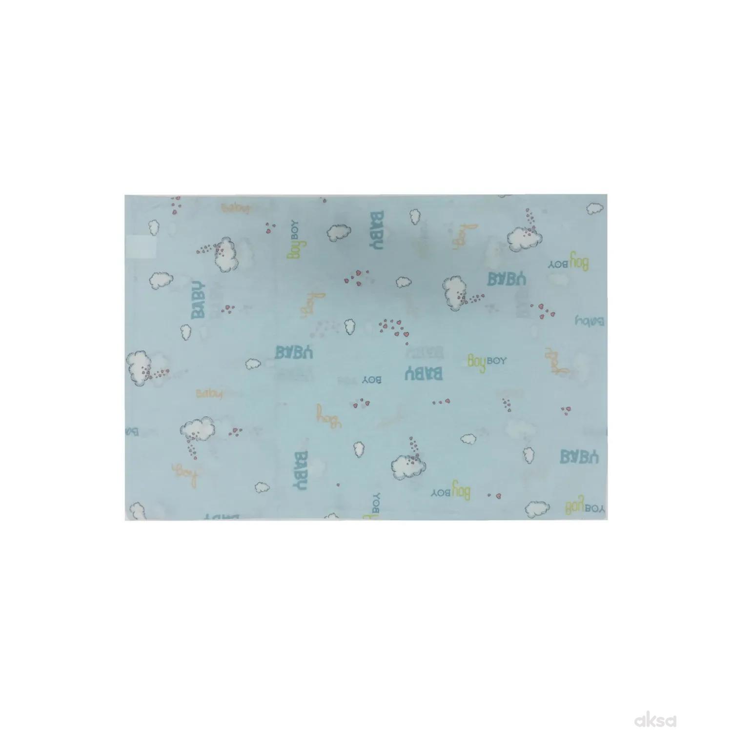 Textil jastučnica Plavi zeko,40x60CM 