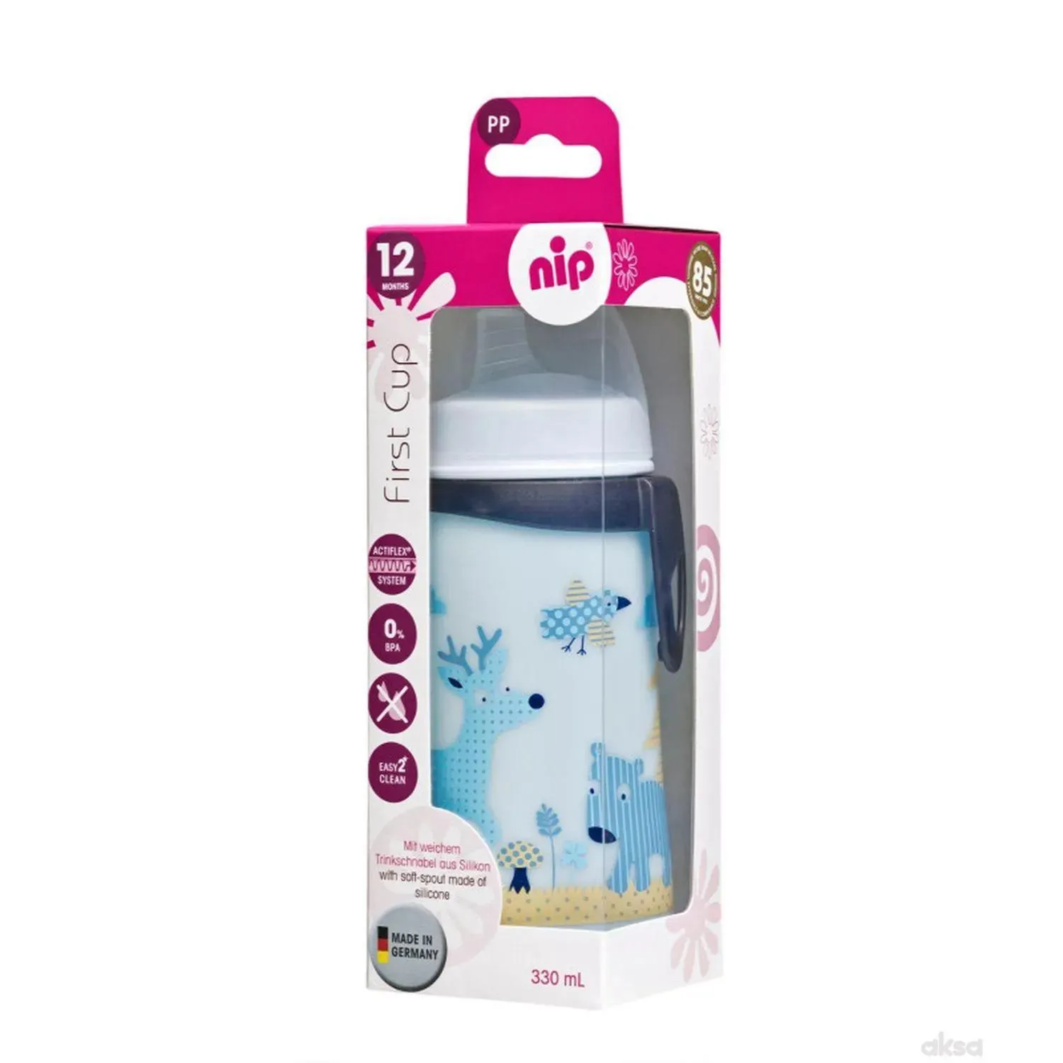 Nip prva čaša PP za dječake 330ml