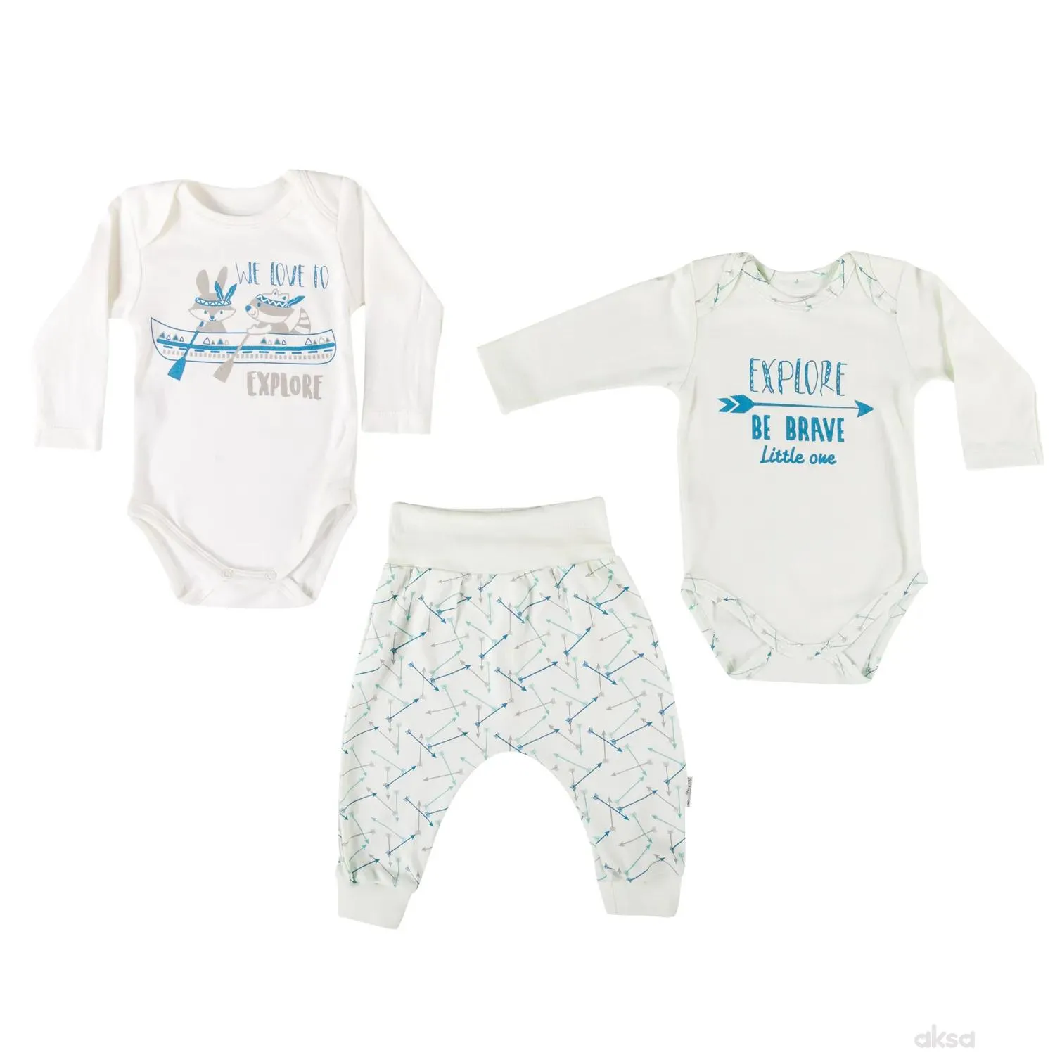 Lillo&Pippo baby komplet(3 dijela),dječaci