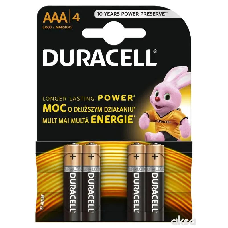 Duracell AAA 4KP SCA 7157 508180