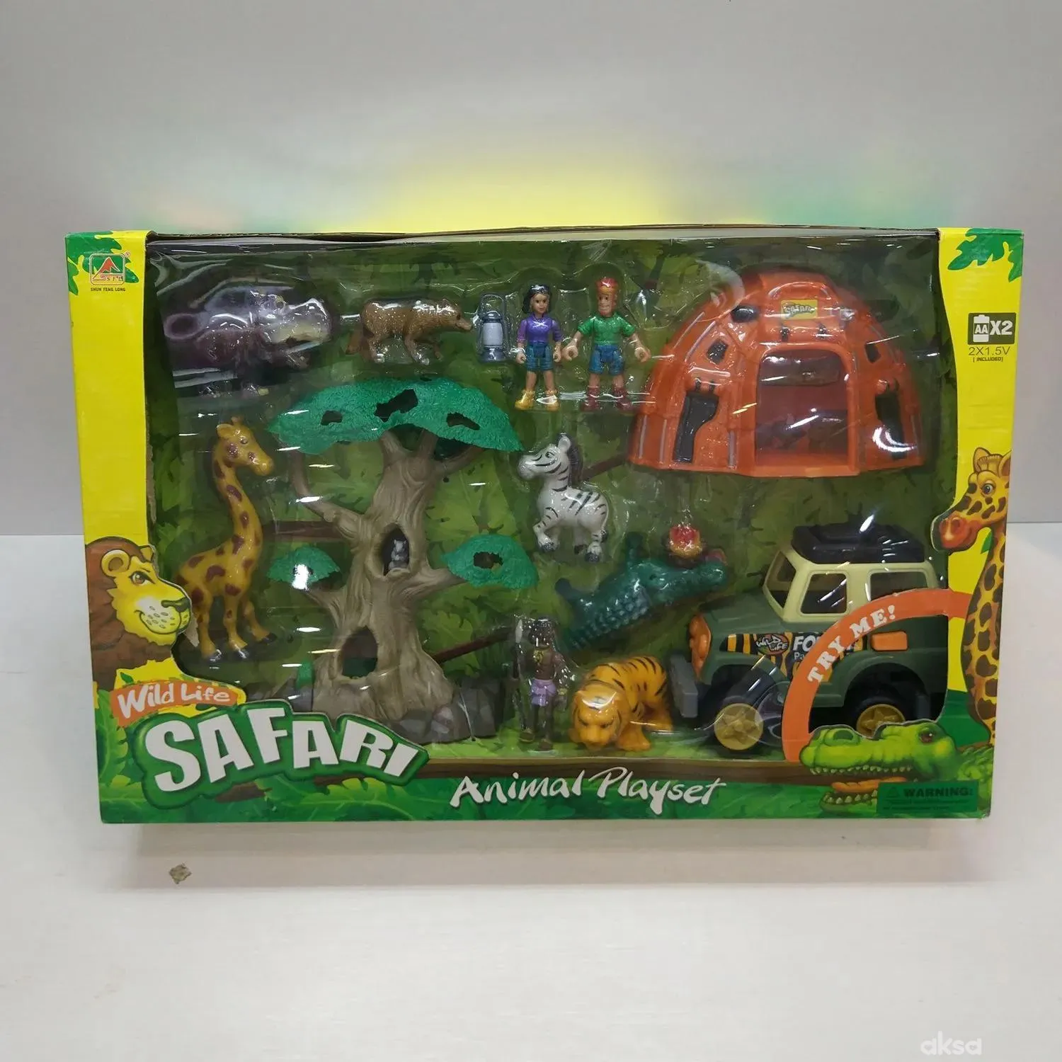 Hk mi igračka, safari set sa džipom