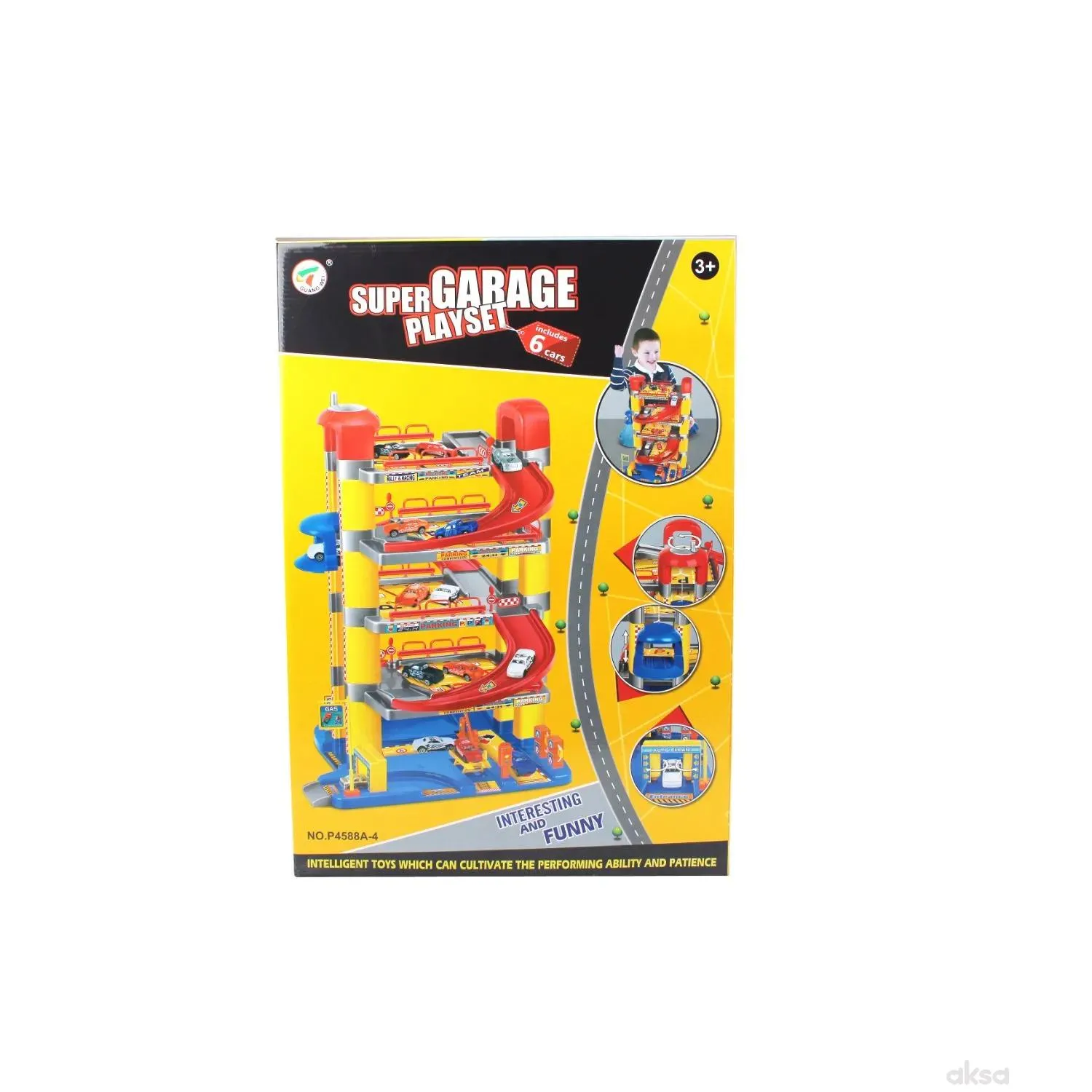 Qunsheng Toys, igračka parking garaža +