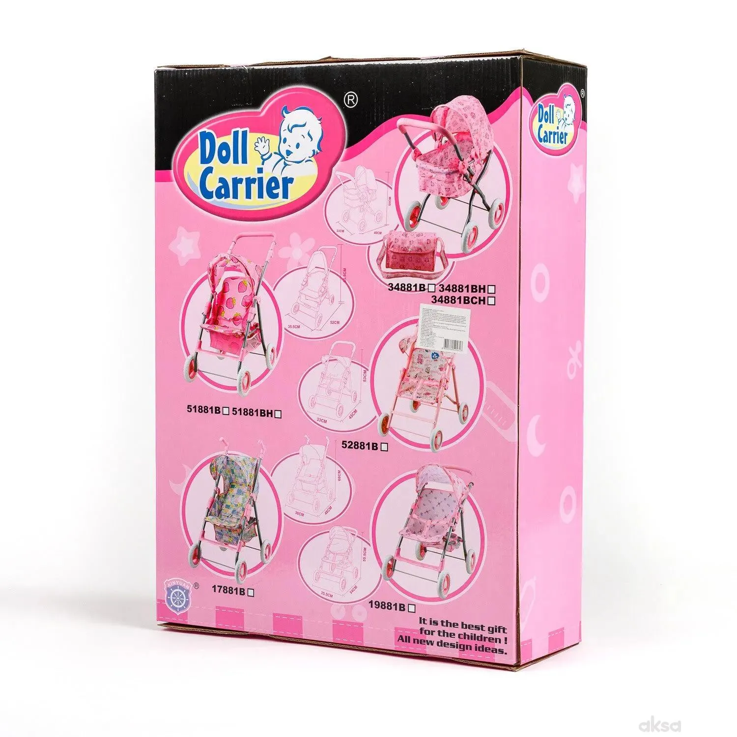 Qunsheng Toys, igračka kolica za bebe kolijevka