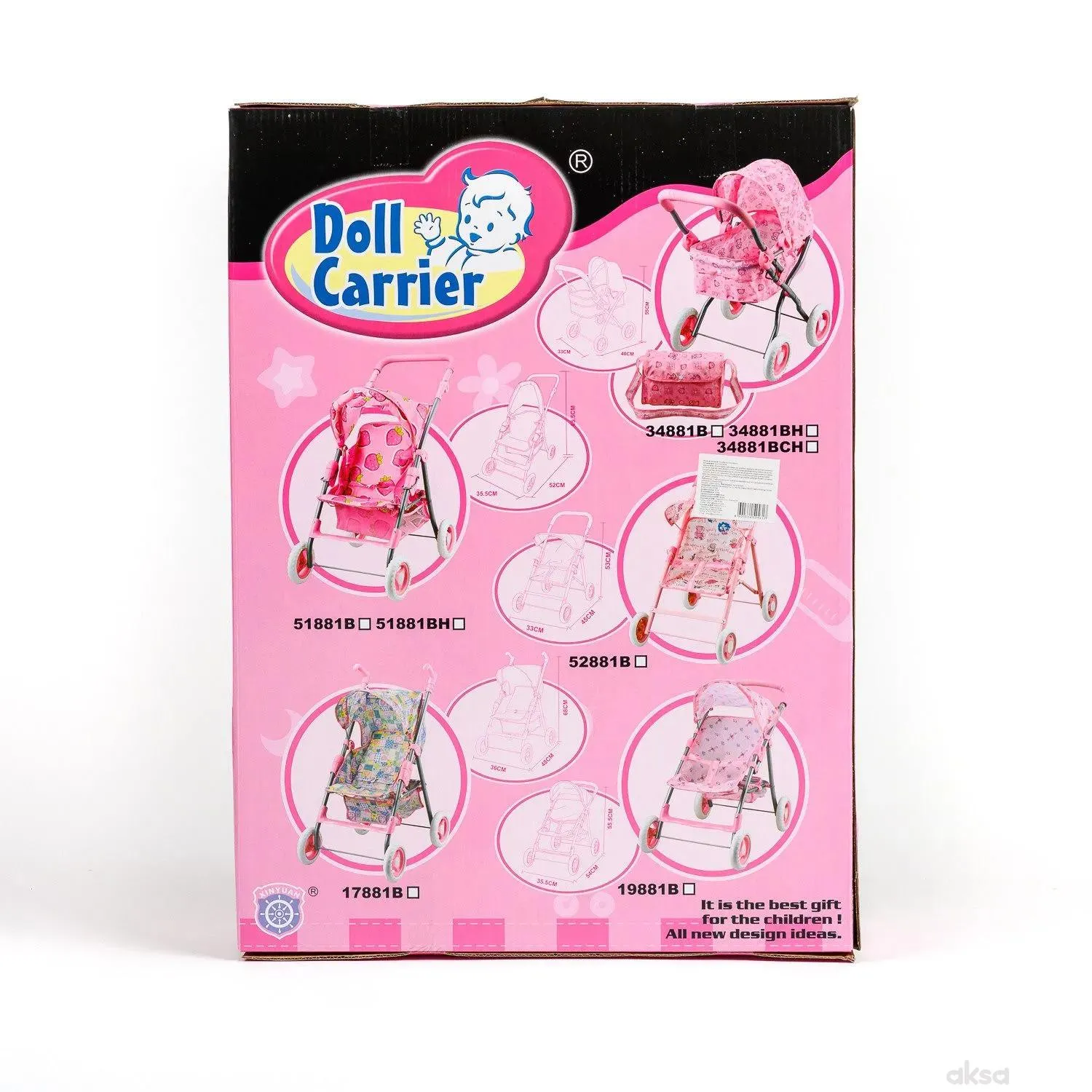 Qunsheng Toys, igračka kolica za bebe kolijevka
