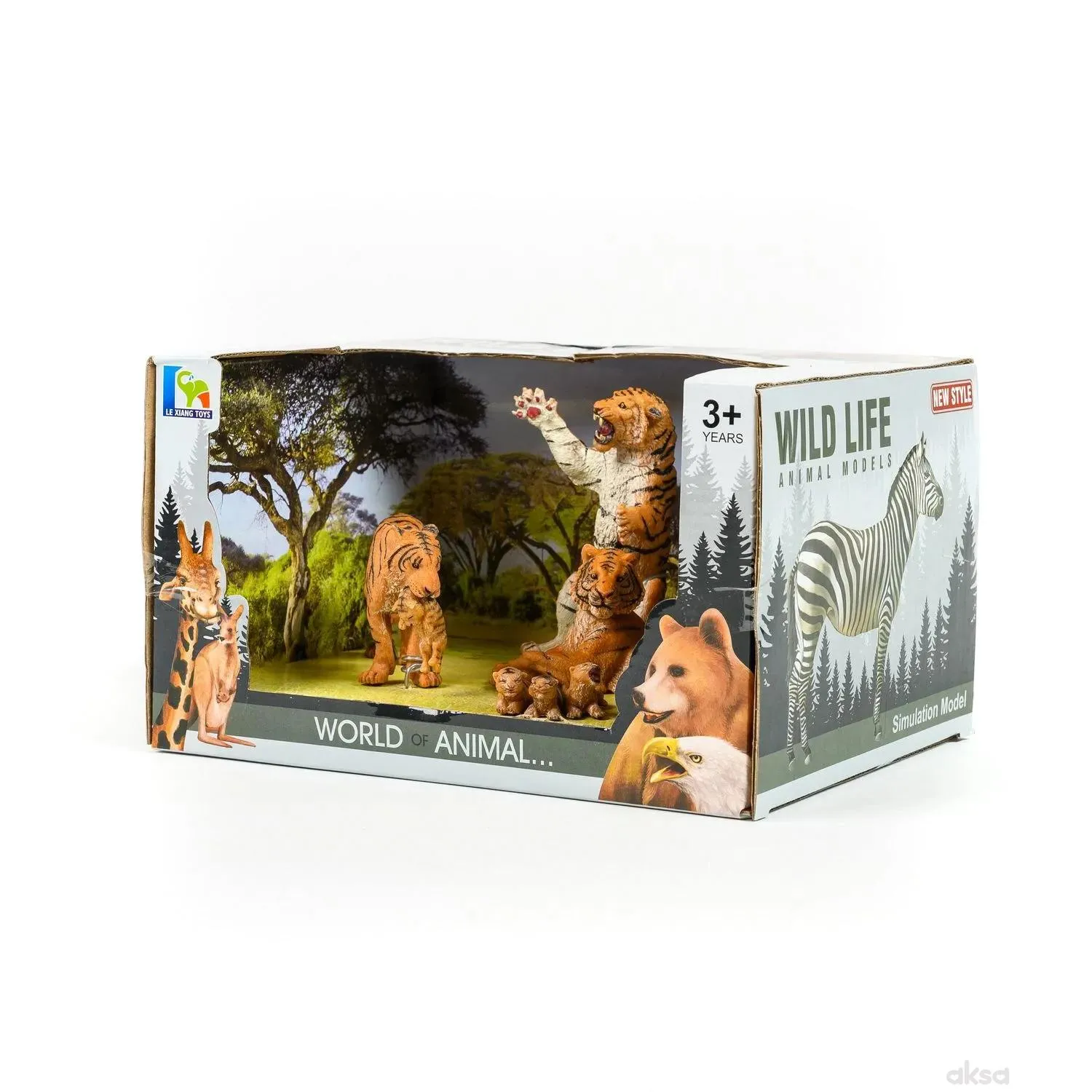 Qunsheng Toys, igračka tigar set