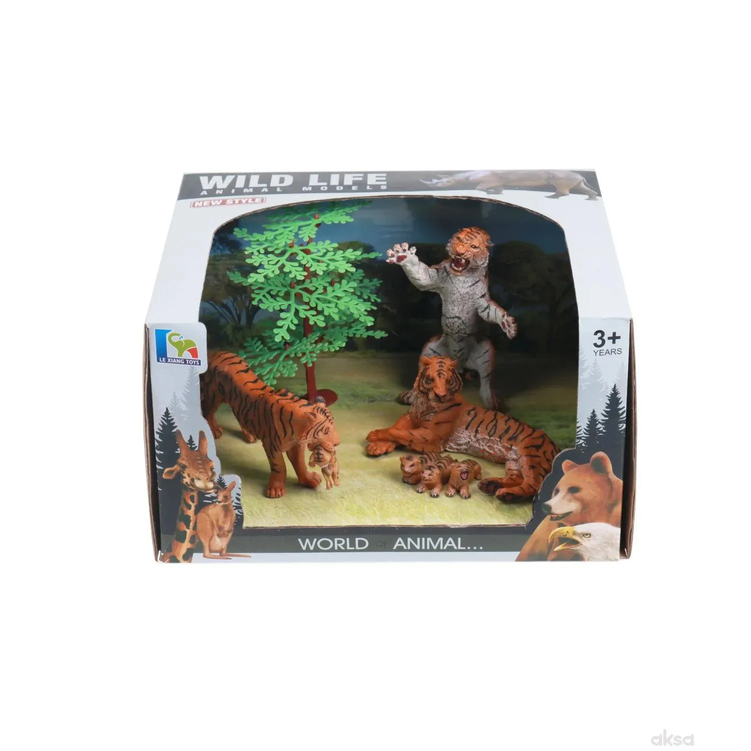 Qunsheng Toys, igračka tigar set