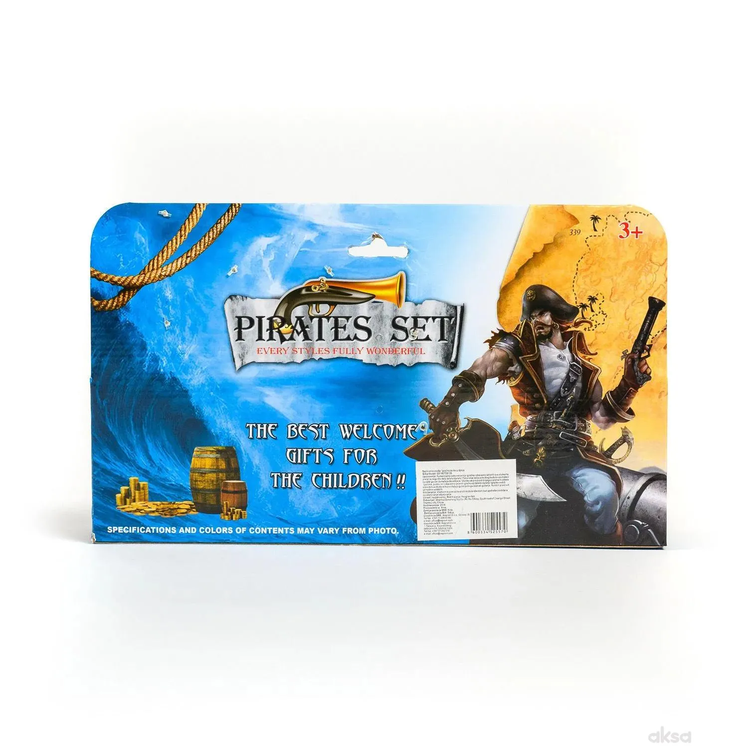 Qunsheng Toys, igračka piratski set caribian