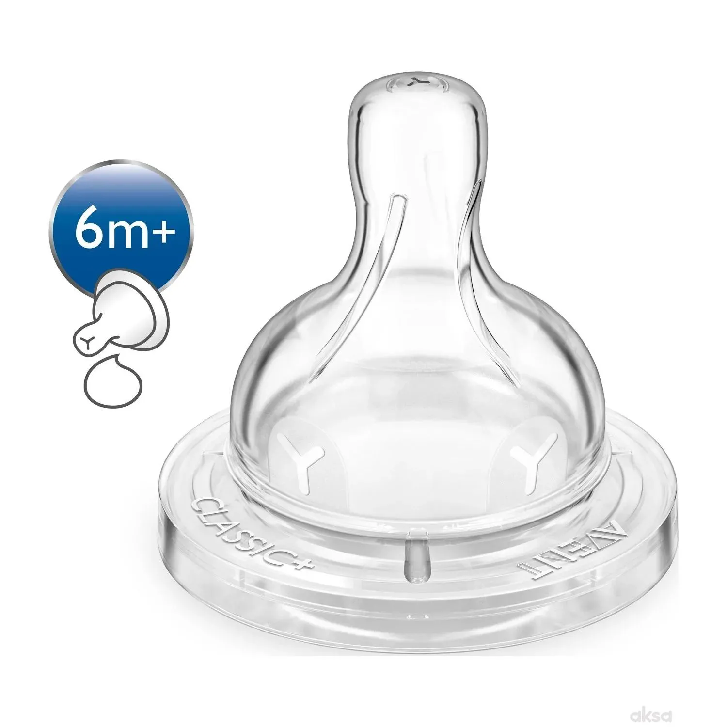 Avent Cucla Classic 6M+ Y Za Kašasti Obrok 4491