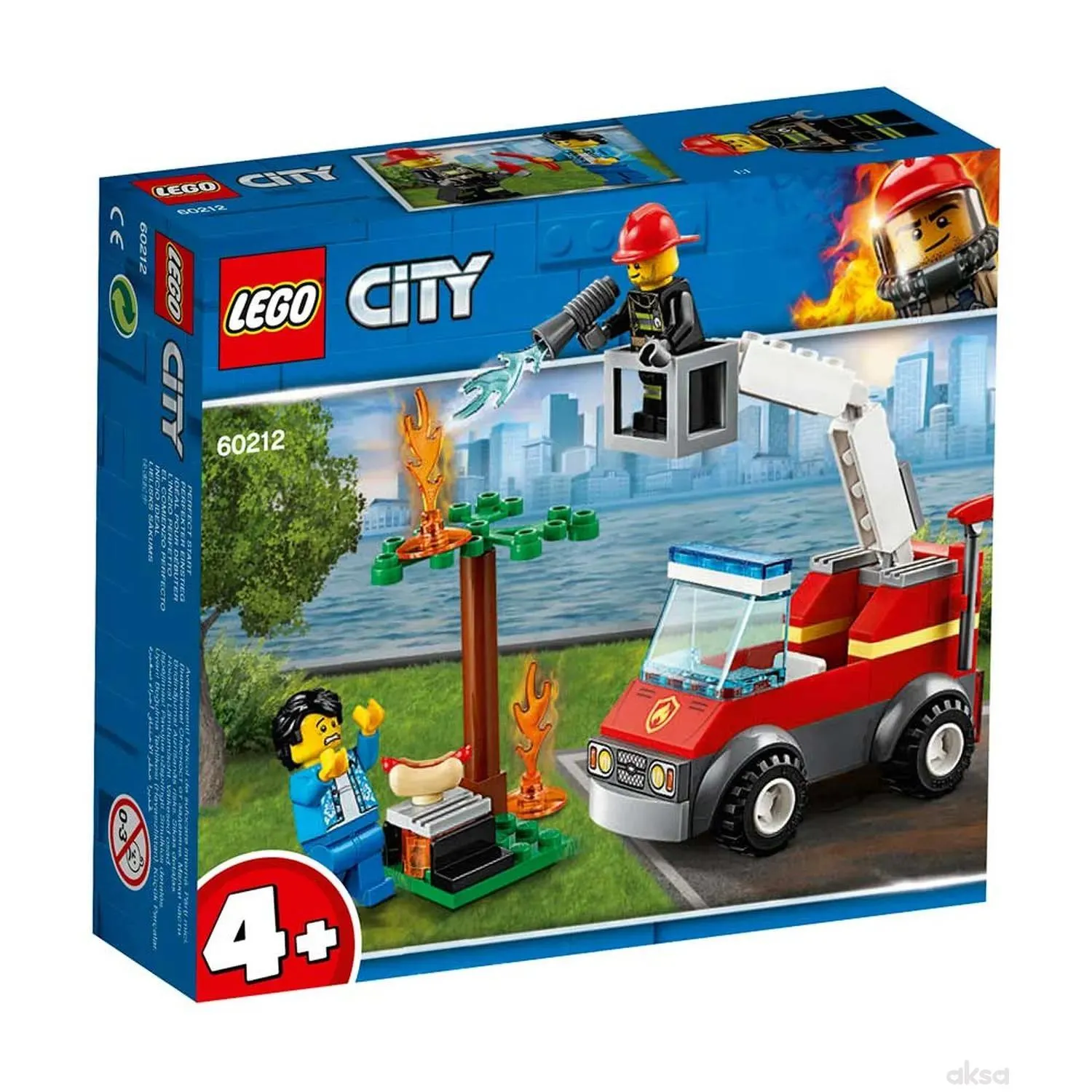 Lego City Barbecue Burn Out