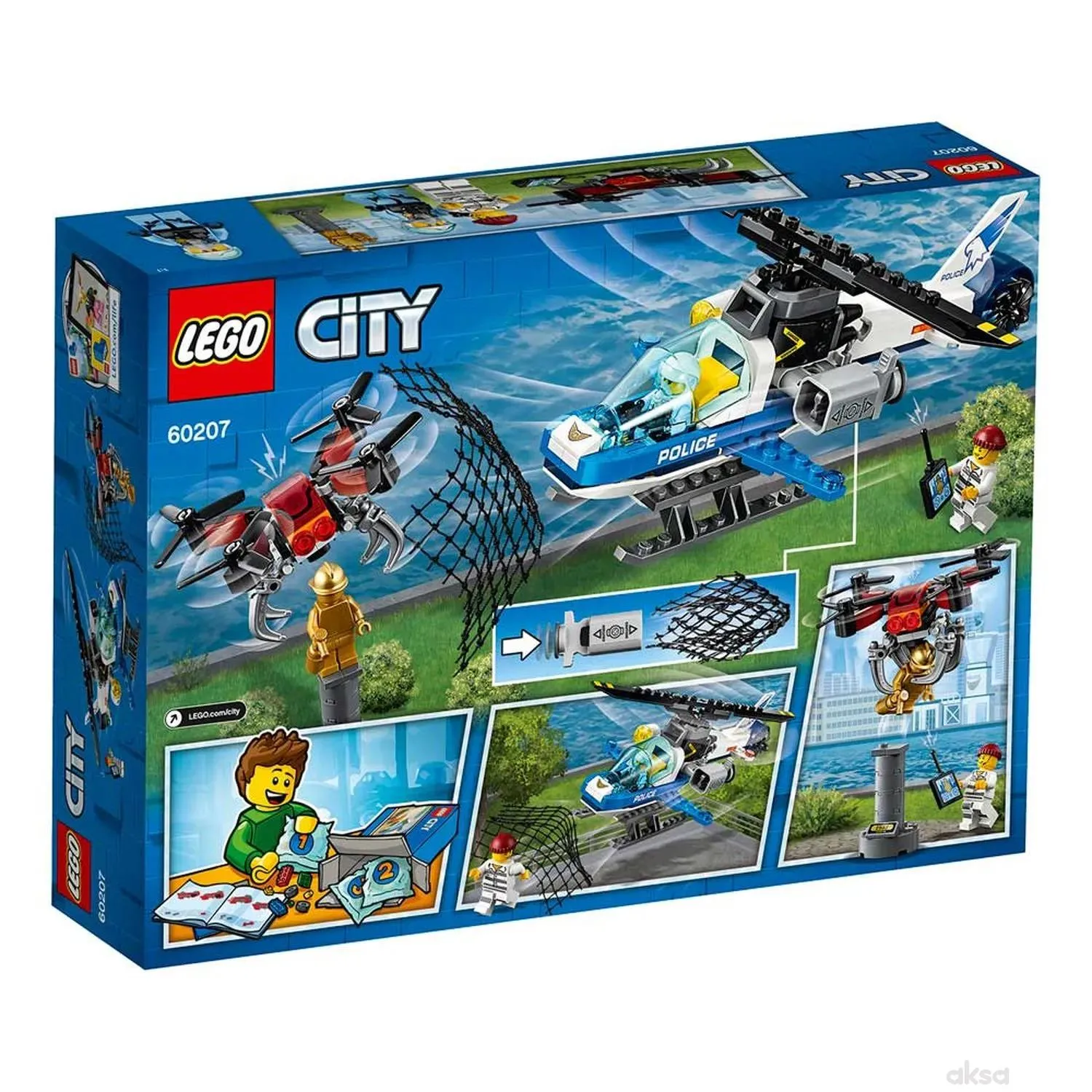 Lego City Sky Police Drone Chase